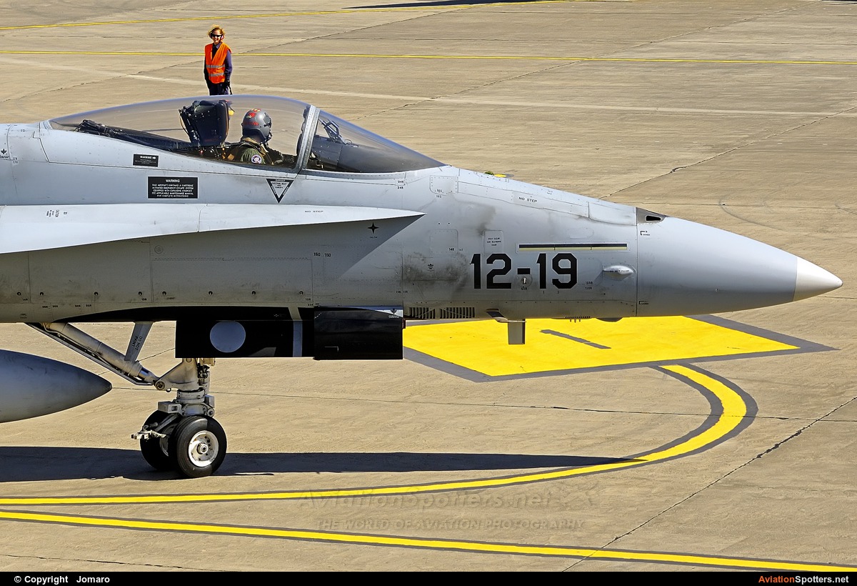 Spain - Air Force  -  EF-18A Hornet  (C15-61) By Jomaro (Nano Rodriguez)