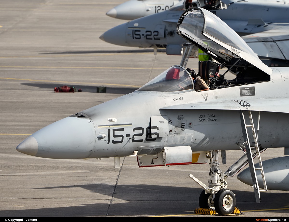 Spain - Air Force  -  EF-18A Hornet  (C.15-39) By Jomaro (Nano Rodriguez)