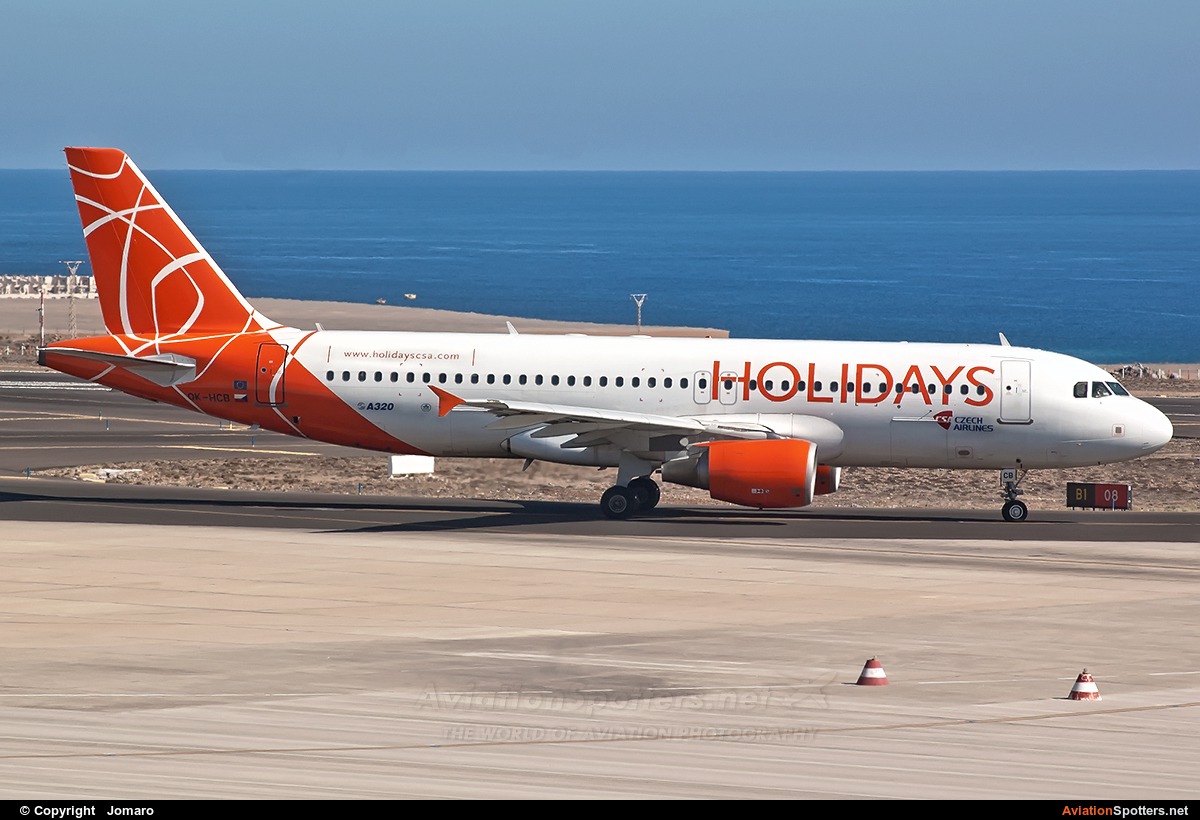 CSA - Holidays Czech Airlines  -  A320-214  (OK-HCB) By Jomaro (Nano Rodriguez)