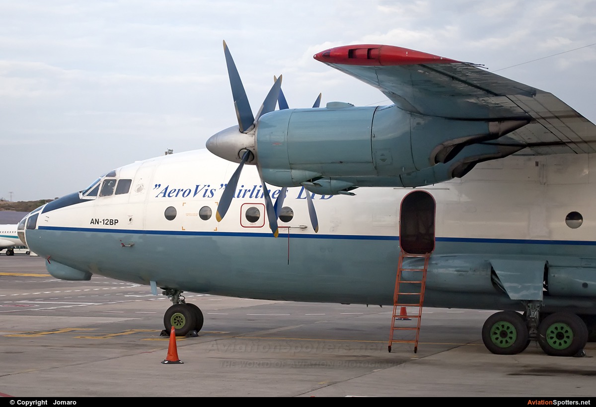 AeroVis Airlines  -  An-12 (all models)  (UR-CBG) By Jomaro (Nano Rodriguez)