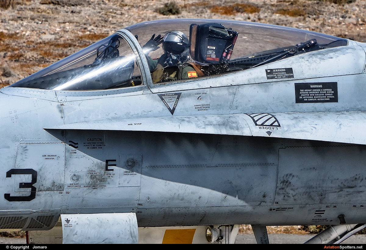 Spain - Air Force  -  EF-18A Hornet  (C.15-67) By Jomaro (Nano Rodriguez)