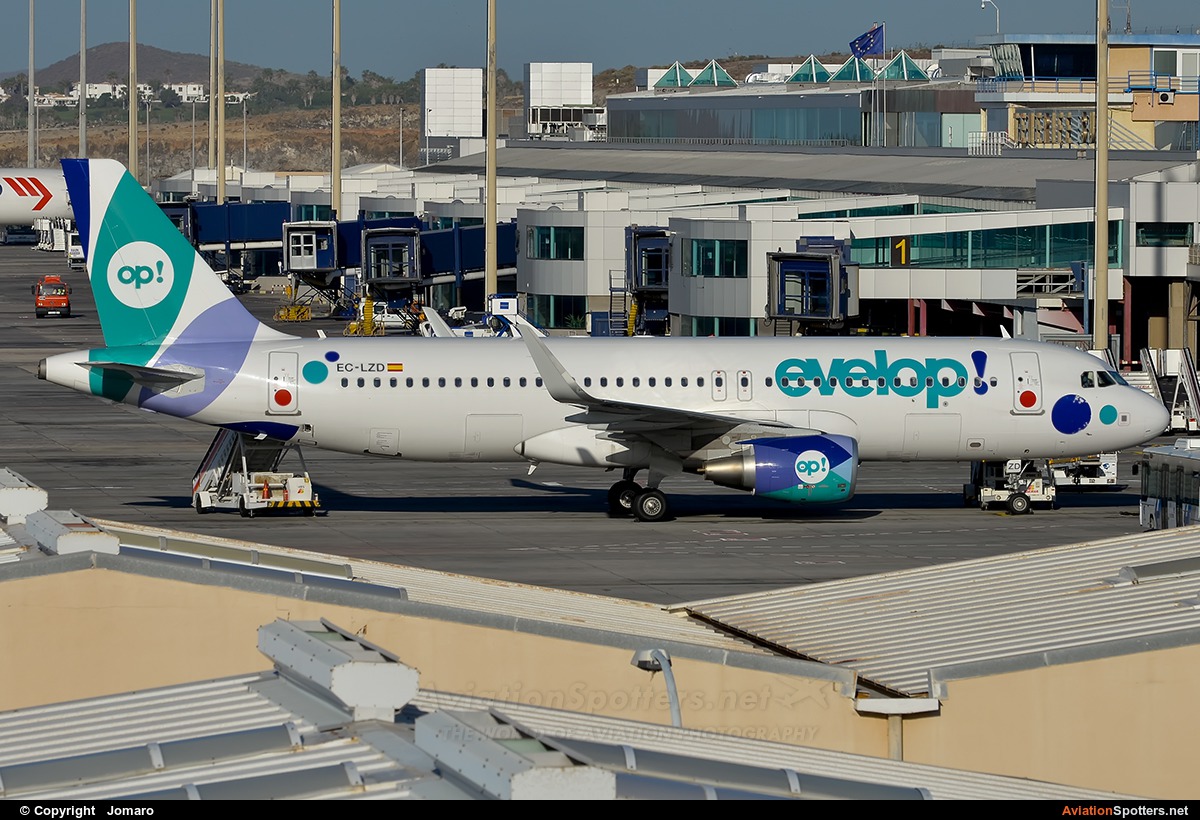 Evelop Airlines  -  A320-214  (EC-LZD) By Jomaro (Nano Rodriguez)