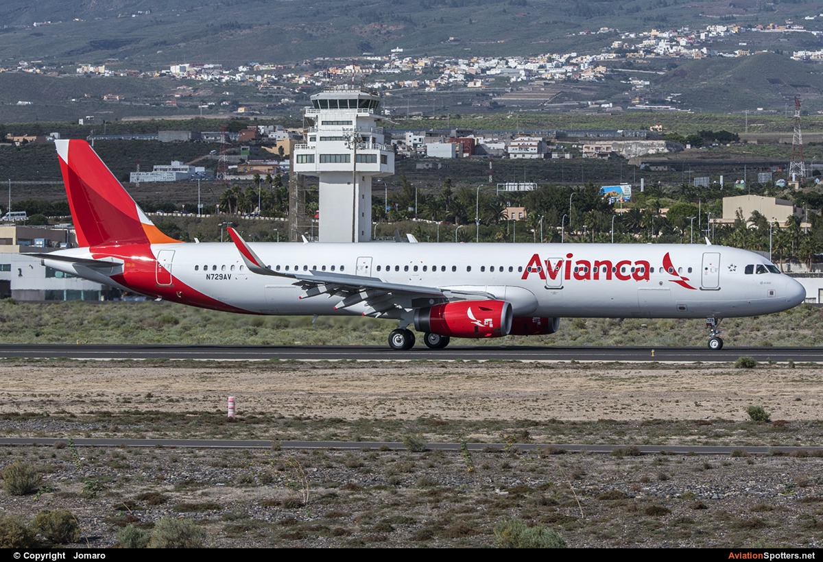 Avianca  -  A321-231  (N729AV) By Jomaro (Nano Rodriguez)