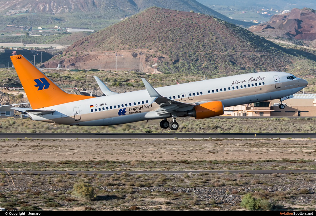TUIfly  -  737-800  (D-AHLK) By Jomaro (Nano Rodriguez)