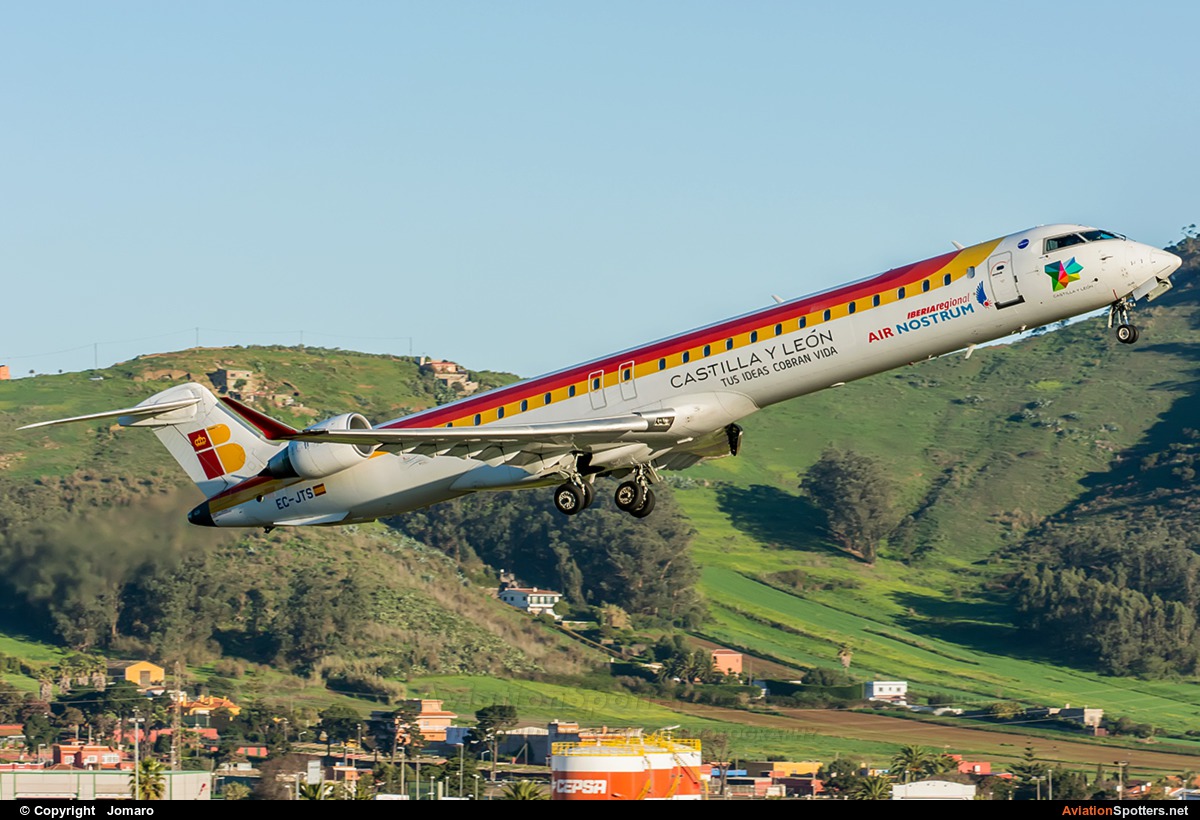Air Nostrum - Iberia Regional  -  CL-600 Regional Jet CRJ-900  (EC-JTS) By Jomaro (Nano Rodriguez)