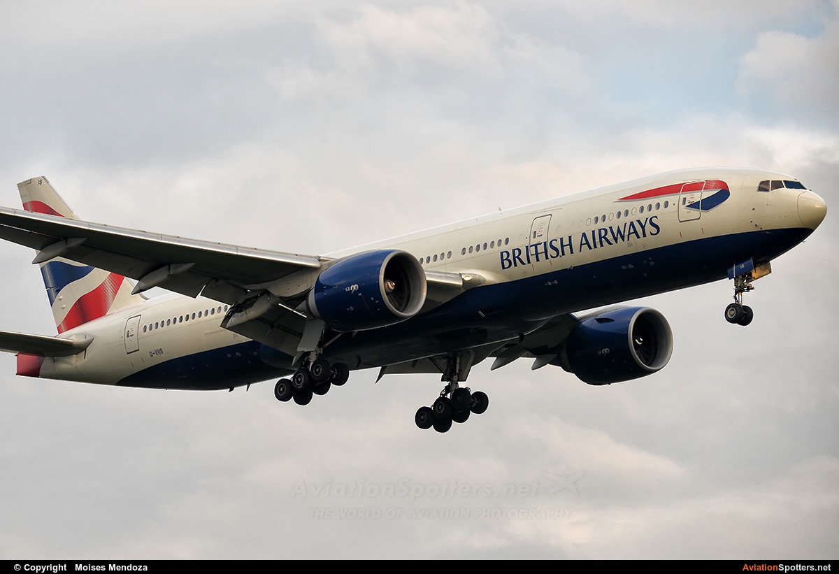 British Airways  -  777-200ER  (G-VIIS) By Moises Mendoza (Moises Mendoza)