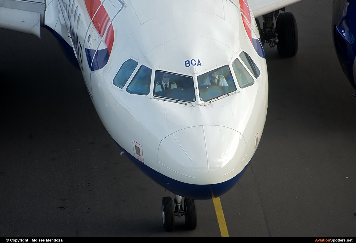 British Airways  -  A319-131  (G-DBCA) By Moises Mendoza (Moises Mendoza)