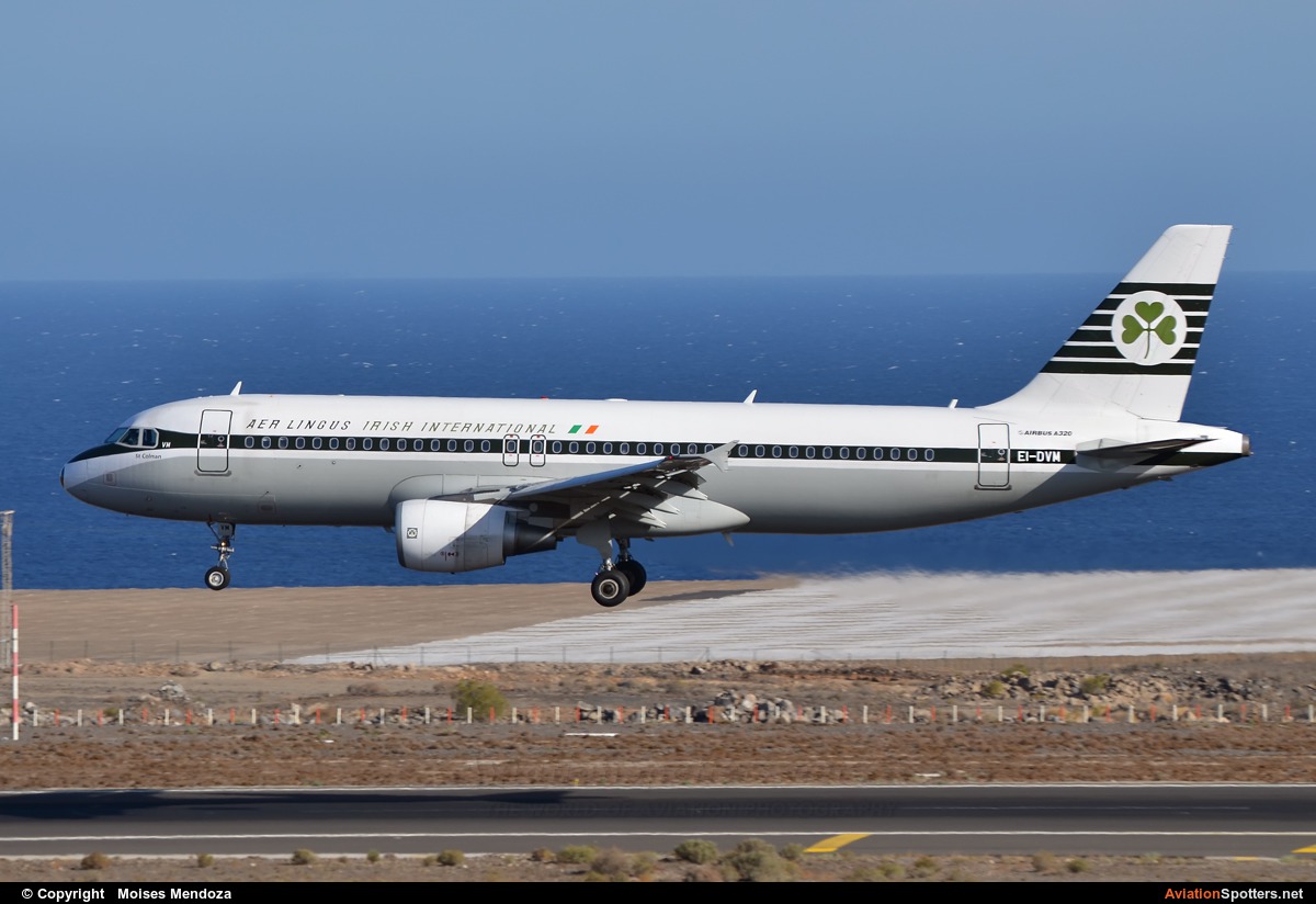 Aer Lingus  -  A320  (EI-DVM) By Moises Mendoza (Moises Mendoza)