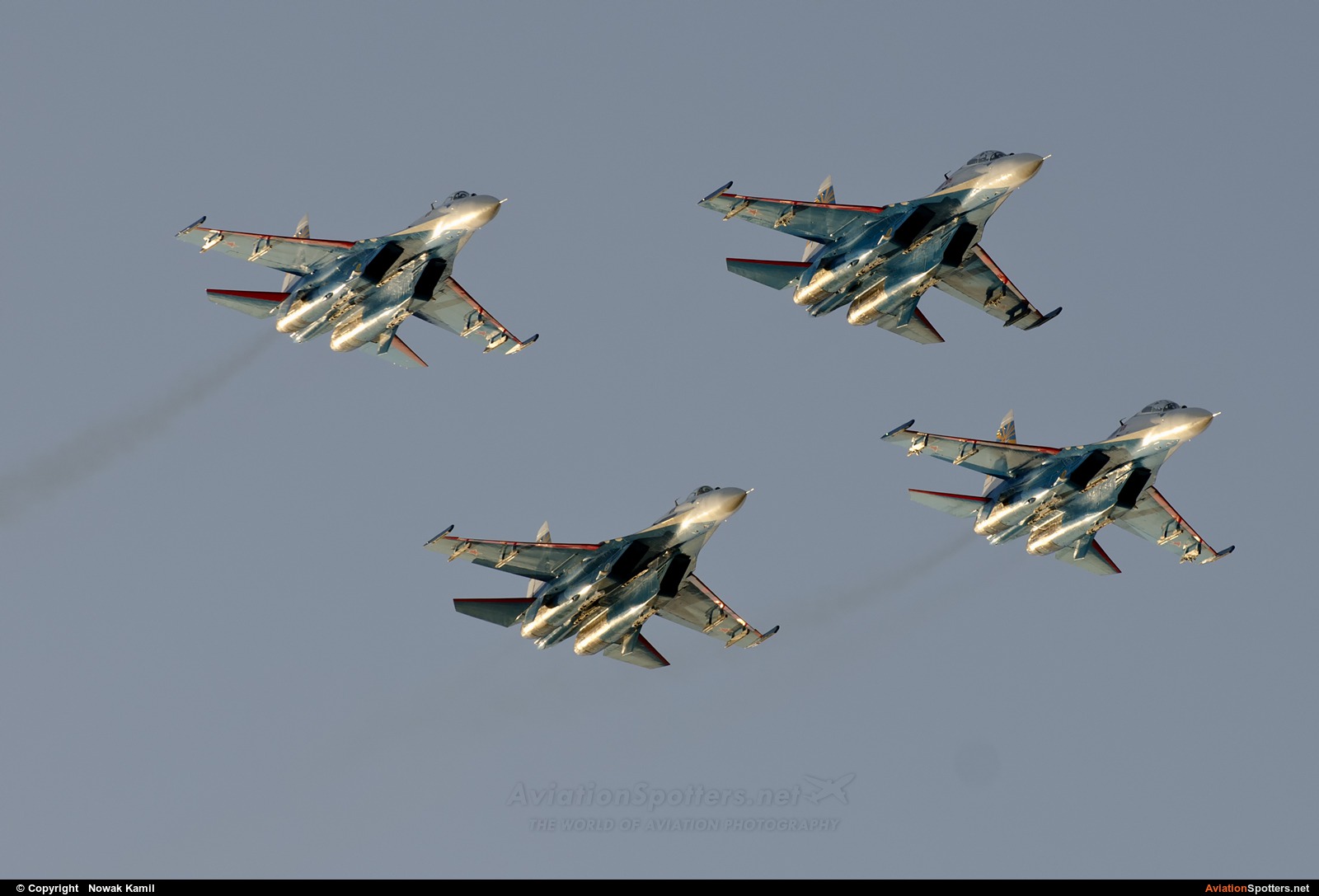 Russia - Air Force : Russian Knights  -  Su-27UB  (10) By Nowak Kamil (kretek)