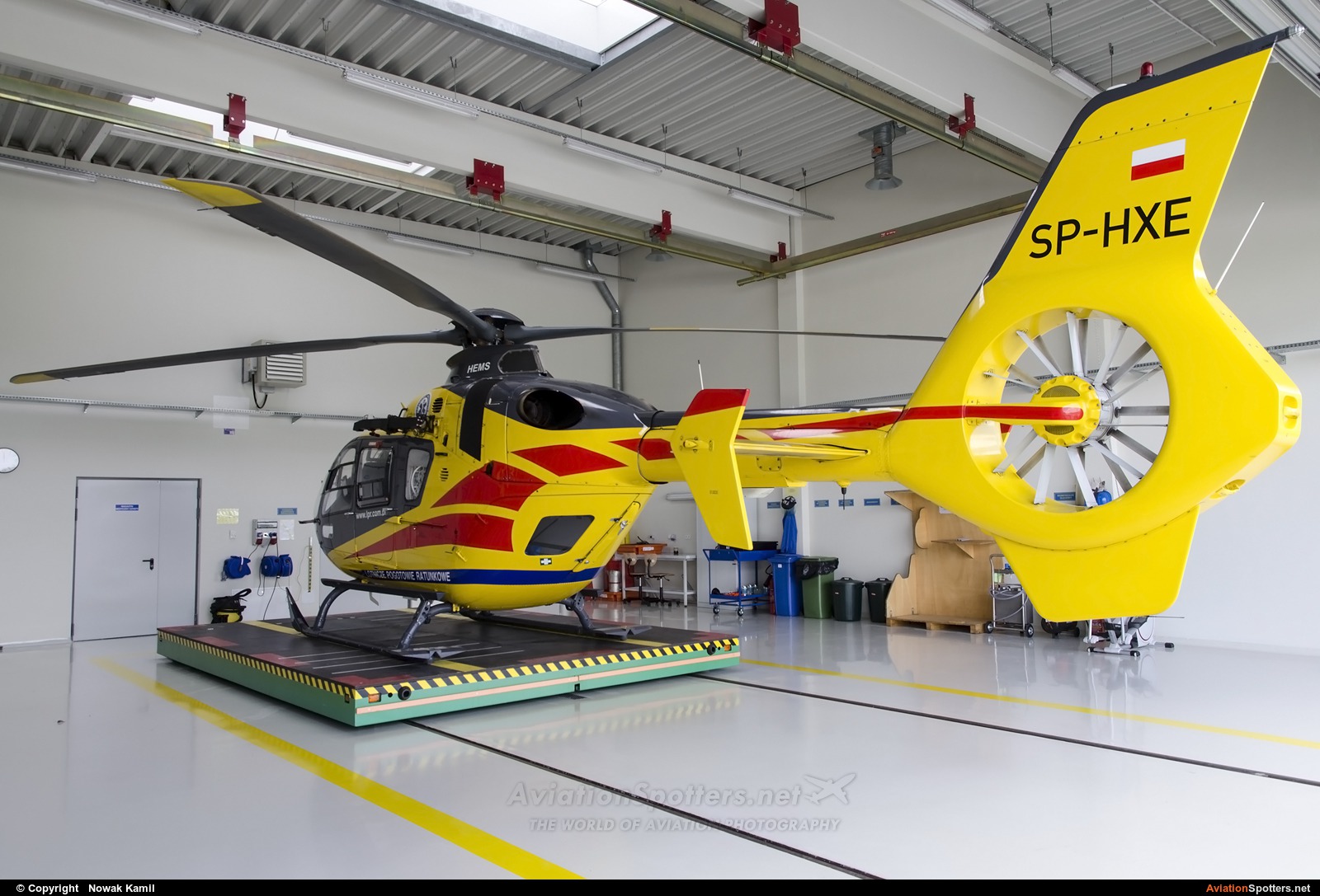 Polish Medical Air Rescue - Lotnicze Pogotowie Ratunkowe  -  EC135 (all models)  (SP-HXE) By Nowak Kamil (kretek)