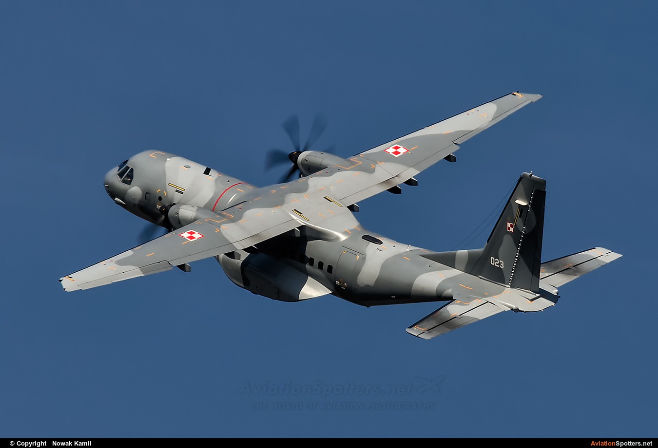 Poland - Air Force  -  C-295M  (023) By Nowak Kamil (kretek)