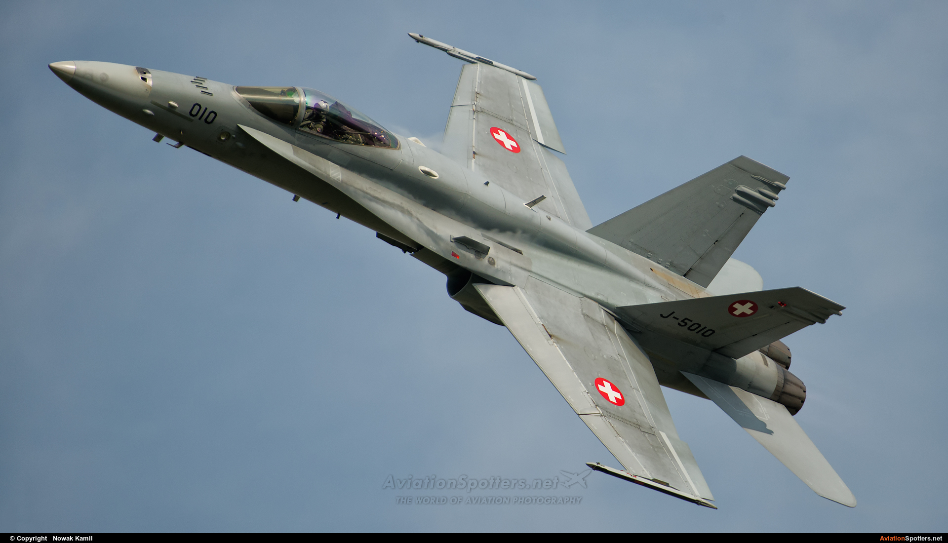 Switzerland - Air Force  -  F/A-18C Hornet  (J-5010) By Nowak Kamil (kretek)