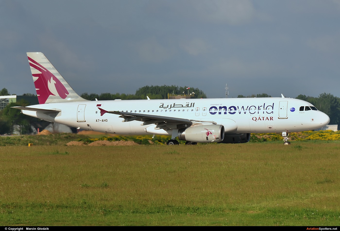 Qatar Airways  -  A320-232  (A7-AHO) By Marcin Głodzik (viking)