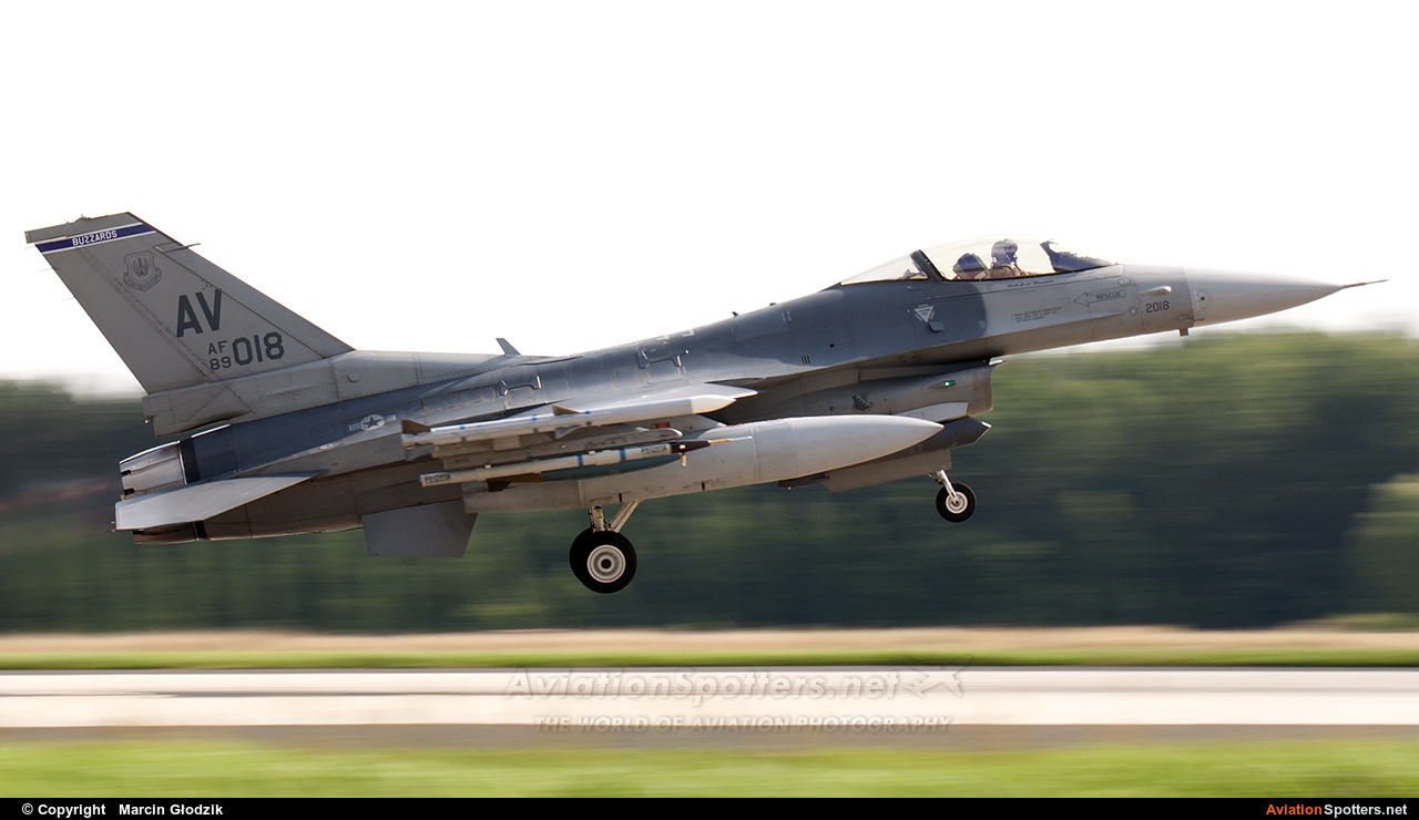 USA - Air Force  -  F-16C Fighting Falcon  (89-2018) By Marcin Głodzik (viking)