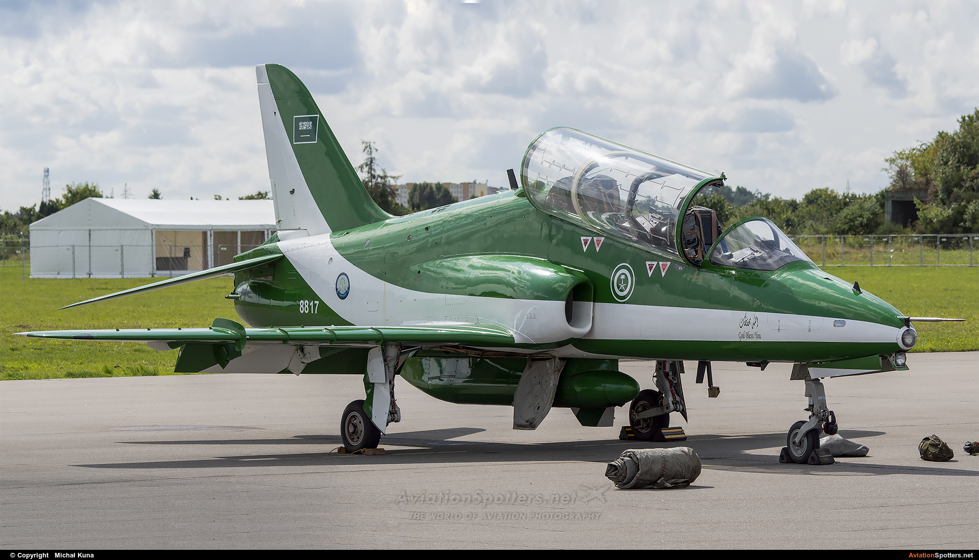 Saudi Arabia - Air Force: Saudi Hawks  -  Hawk 65 - 65A  (8817) By Michał Kuna (big)