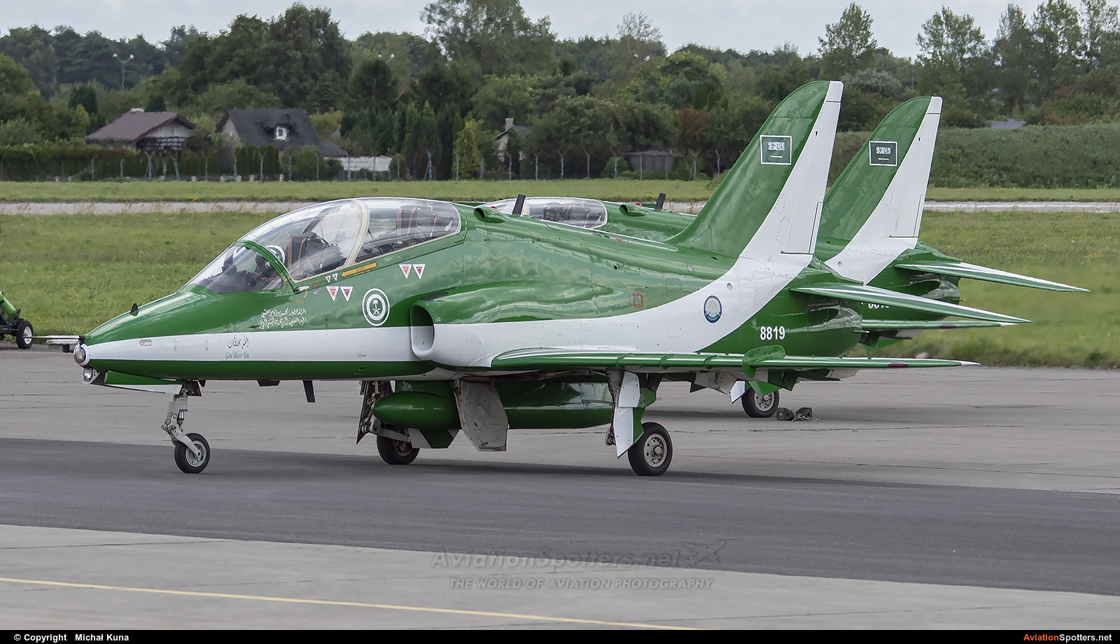 Saudi Arabia - Air Force: Saudi Hawks  -  Hawk 65 - 65A  (8819) By Michał Kuna (big)