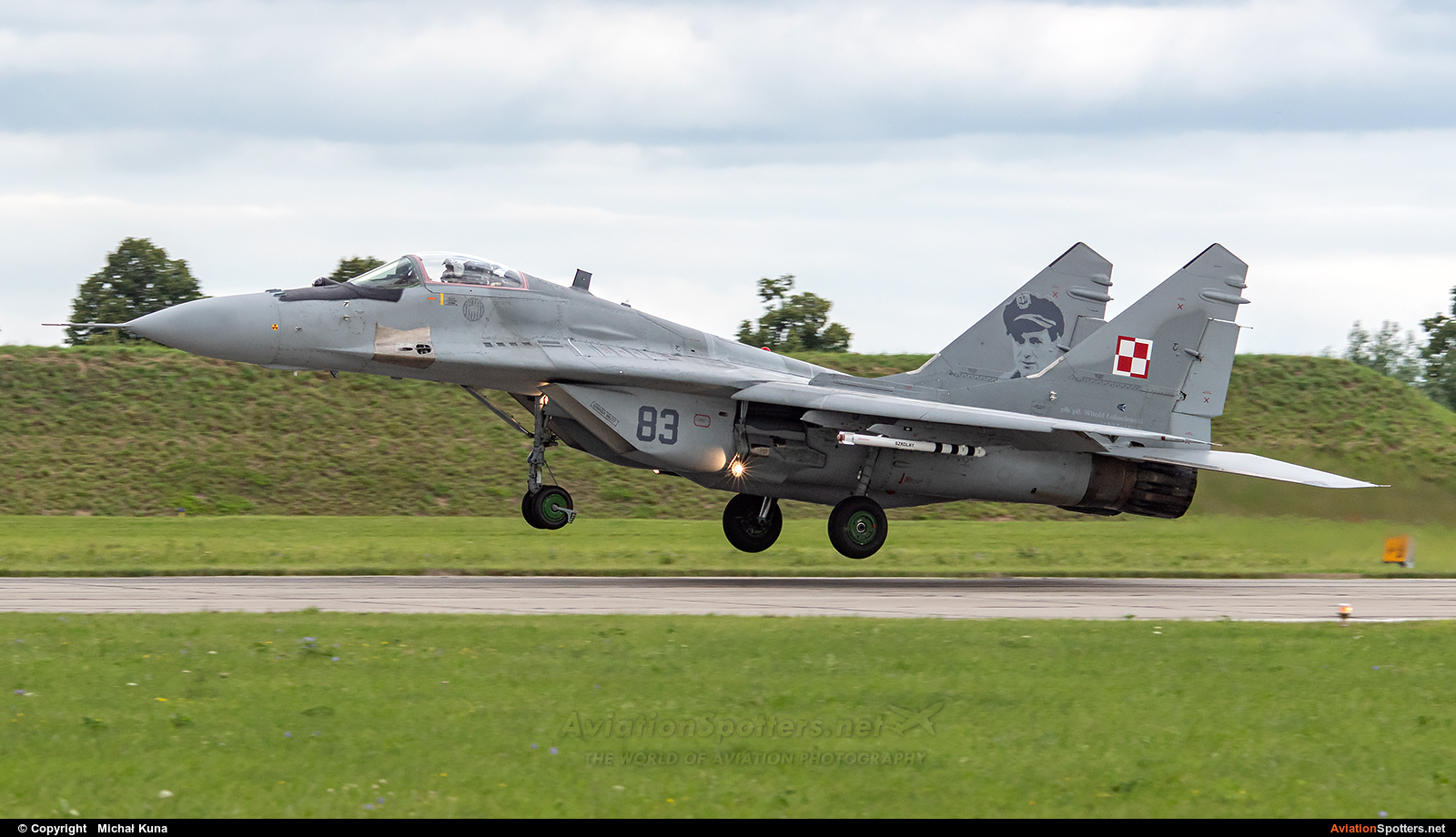 Poland - Air Force  -  MiG-29A  (83) By Michał Kuna (big)