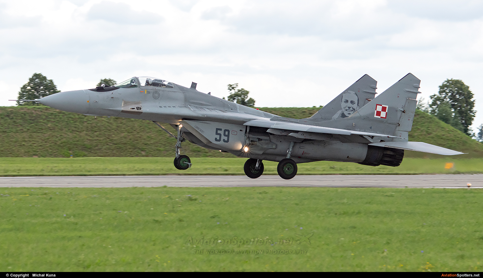 Poland - Air Force  -  MiG-29A  (59) By Michał Kuna (big)