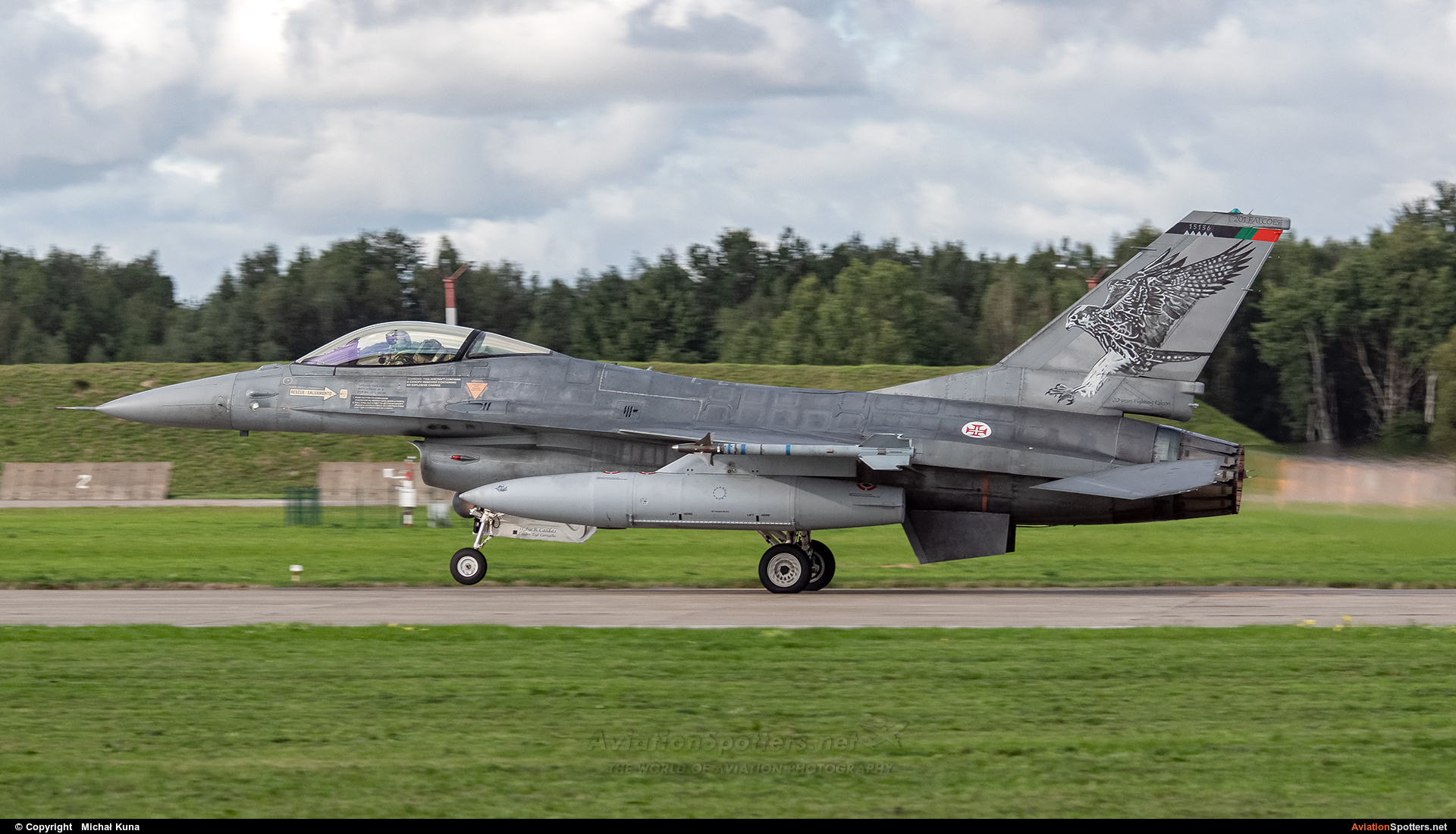 Portugal - Air Force  -  F-16AM Fighting Falcon  (15136) By Michał Kuna (big)