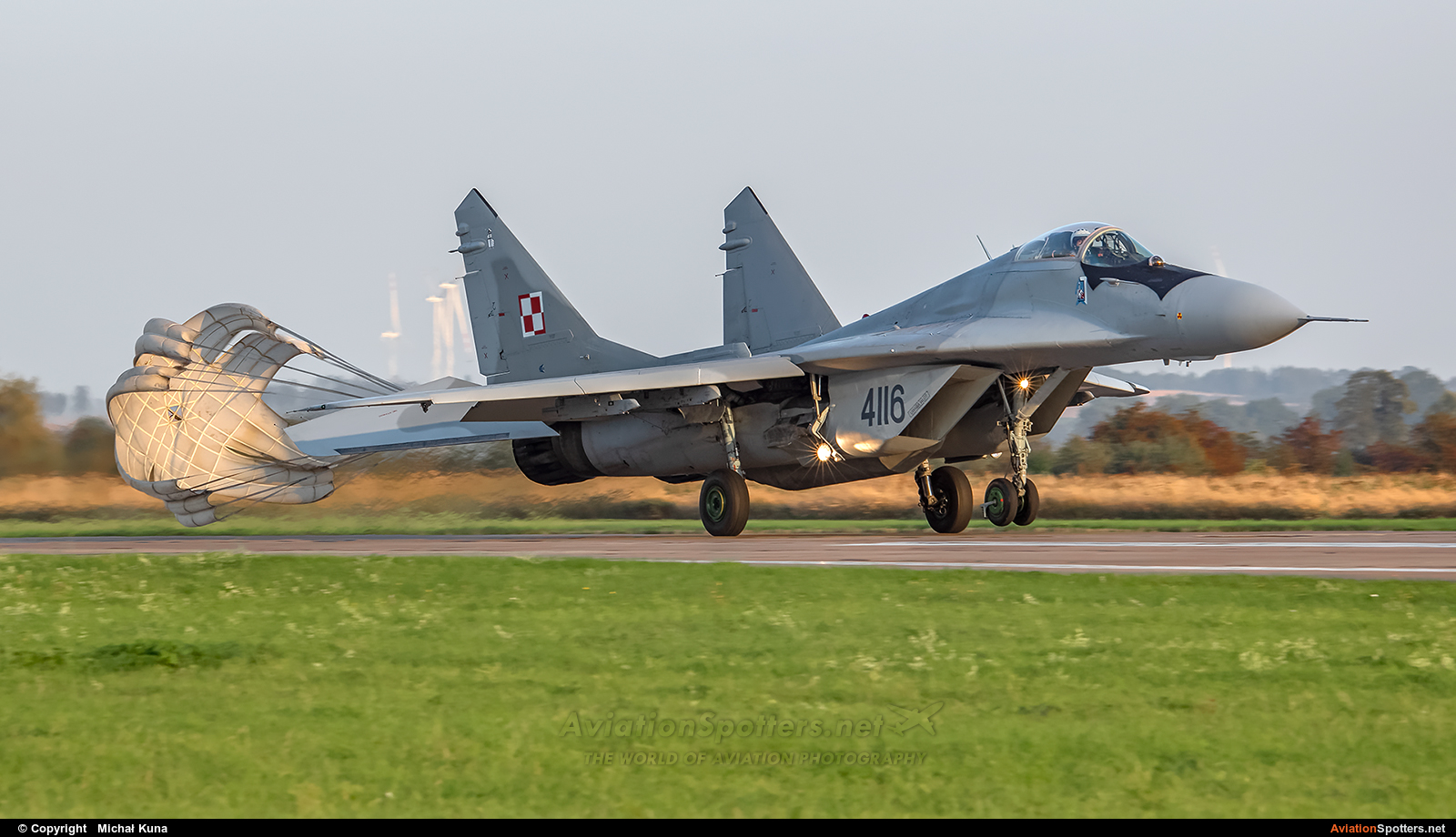 Poland - Air Force  -  MiG-29G  (4116) By Michał Kuna (big)