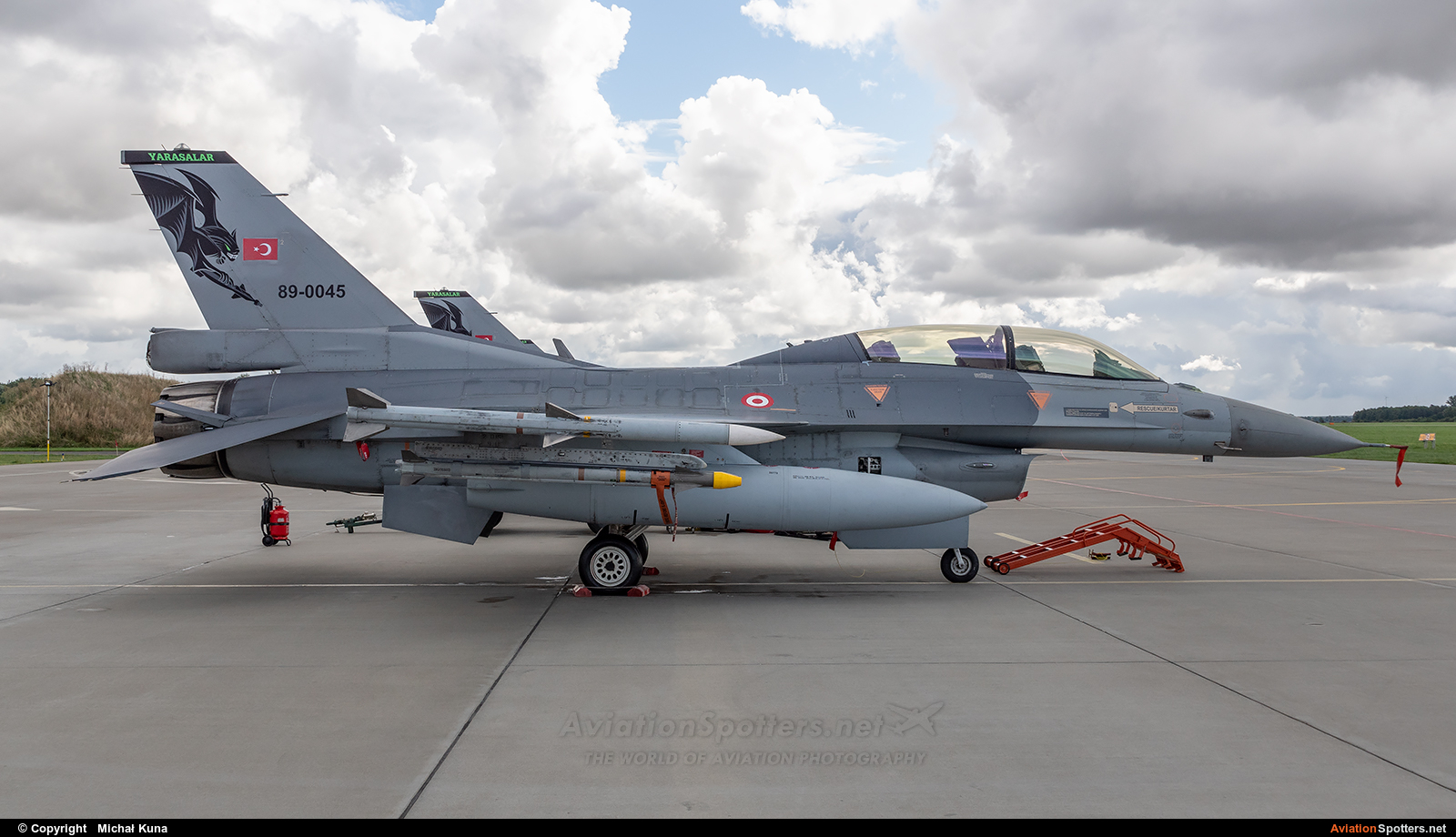 Turkey - Air Force  -  F-16D Fighting Falcon  (89-0045) By Michał Kuna (big)