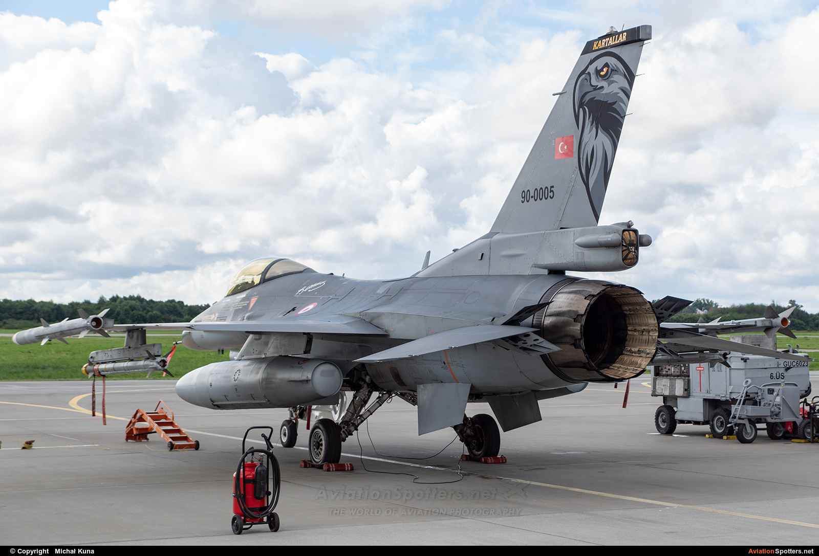 Turkey - Air Force  -  F-16D Fighting Falcon  (90-005) By Michał Kuna (big)