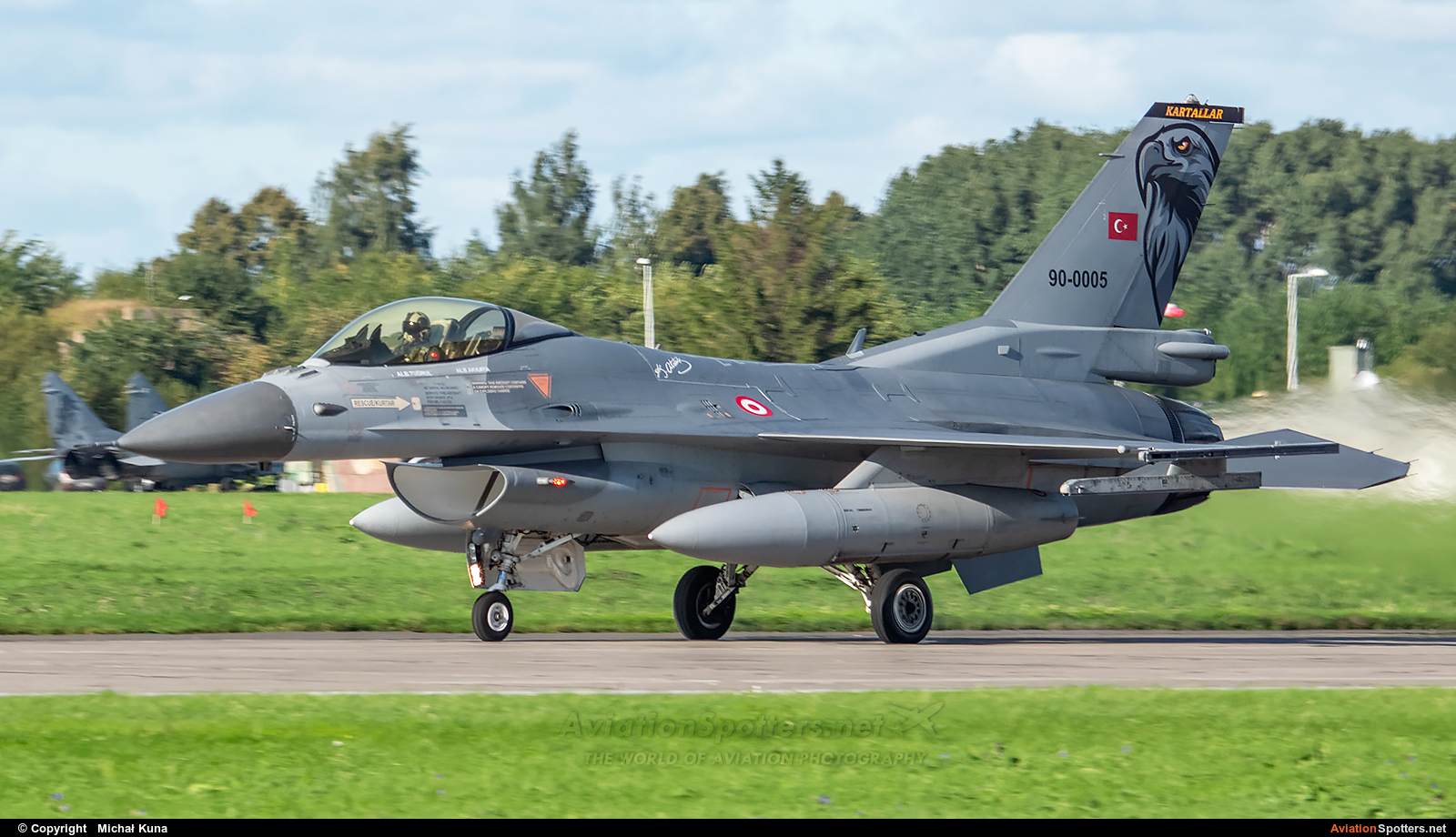 Turkey - Air Force  -  F-16D Fighting Falcon  (90-0005) By Michał Kuna (big)