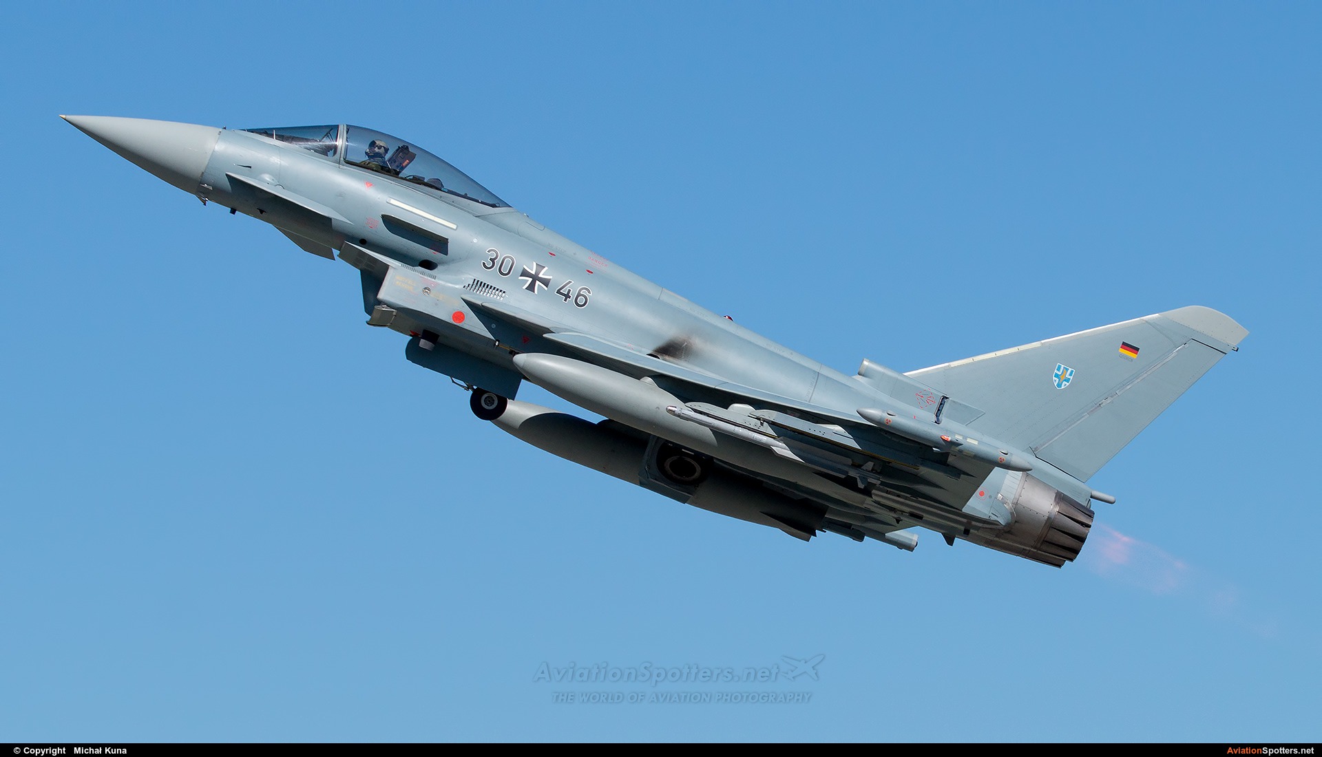 Germany - Air Force  -  EF-2000 Typhoon S  (30+46) By Michał Kuna (big)