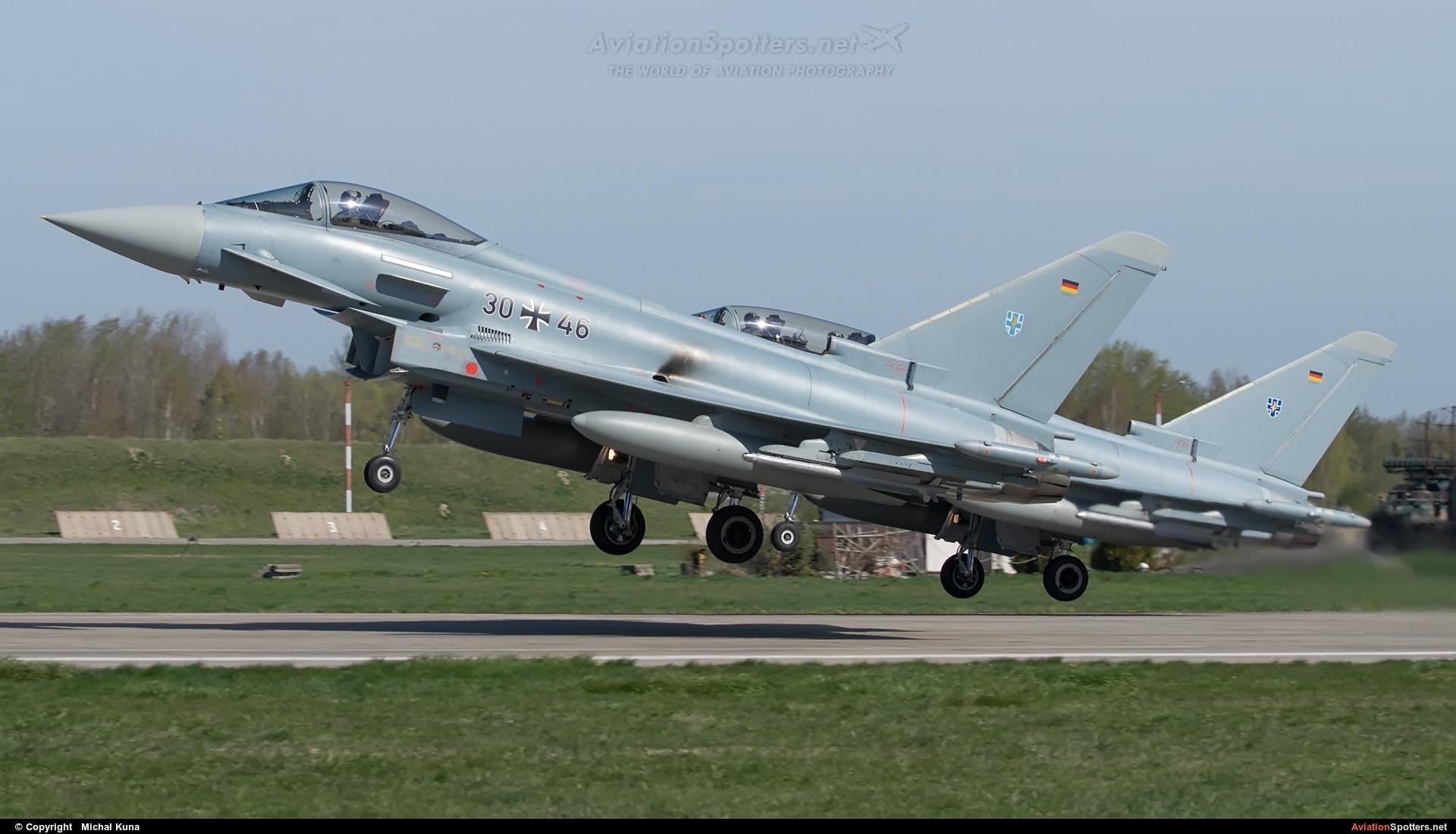 Germany - Air Force  -  EF-2000 Typhoon S  (30+46) By Michał Kuna (big)