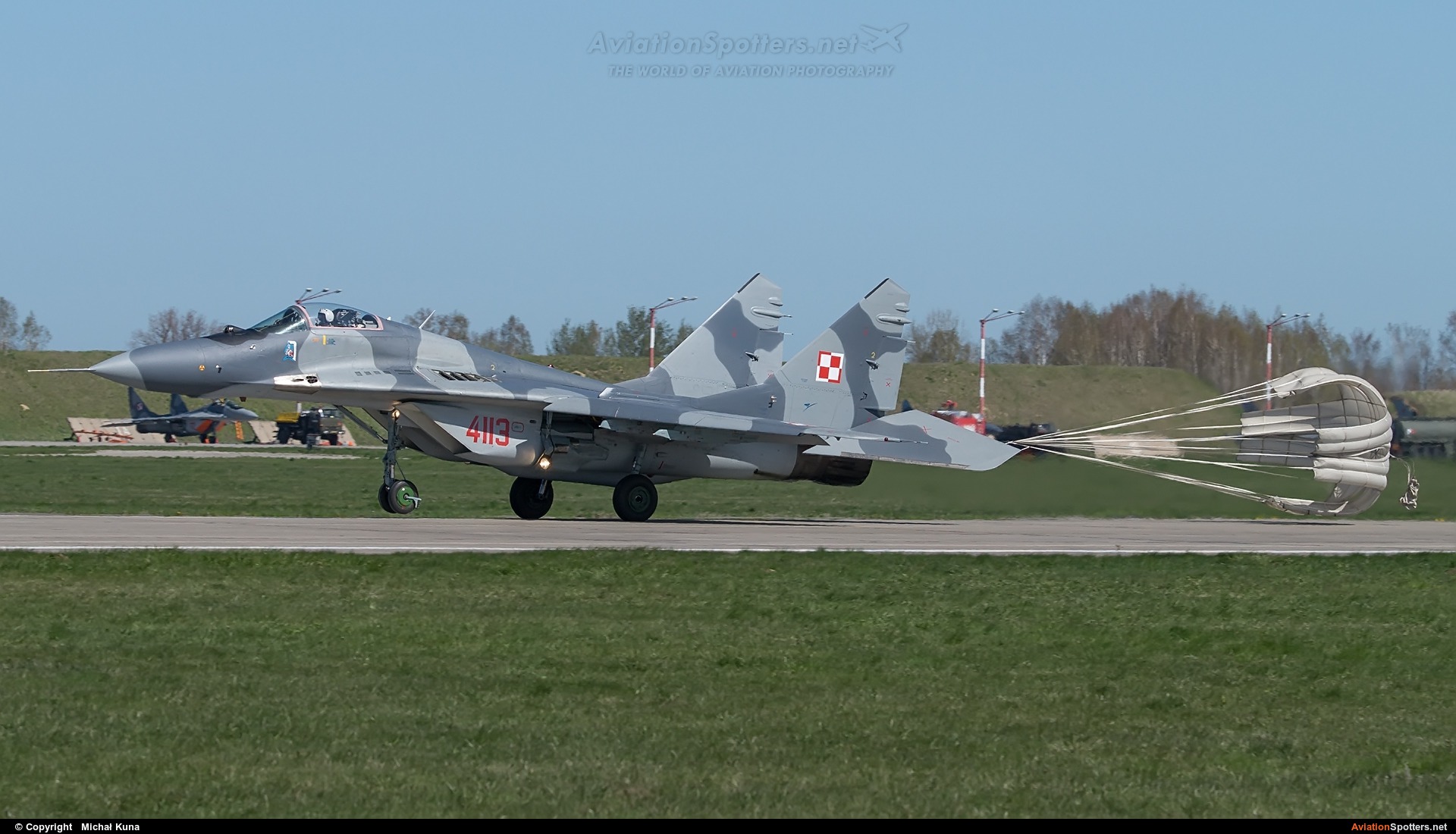 Poland - Air Force  -  MiG-29G  (4113) By Michał Kuna (big)
