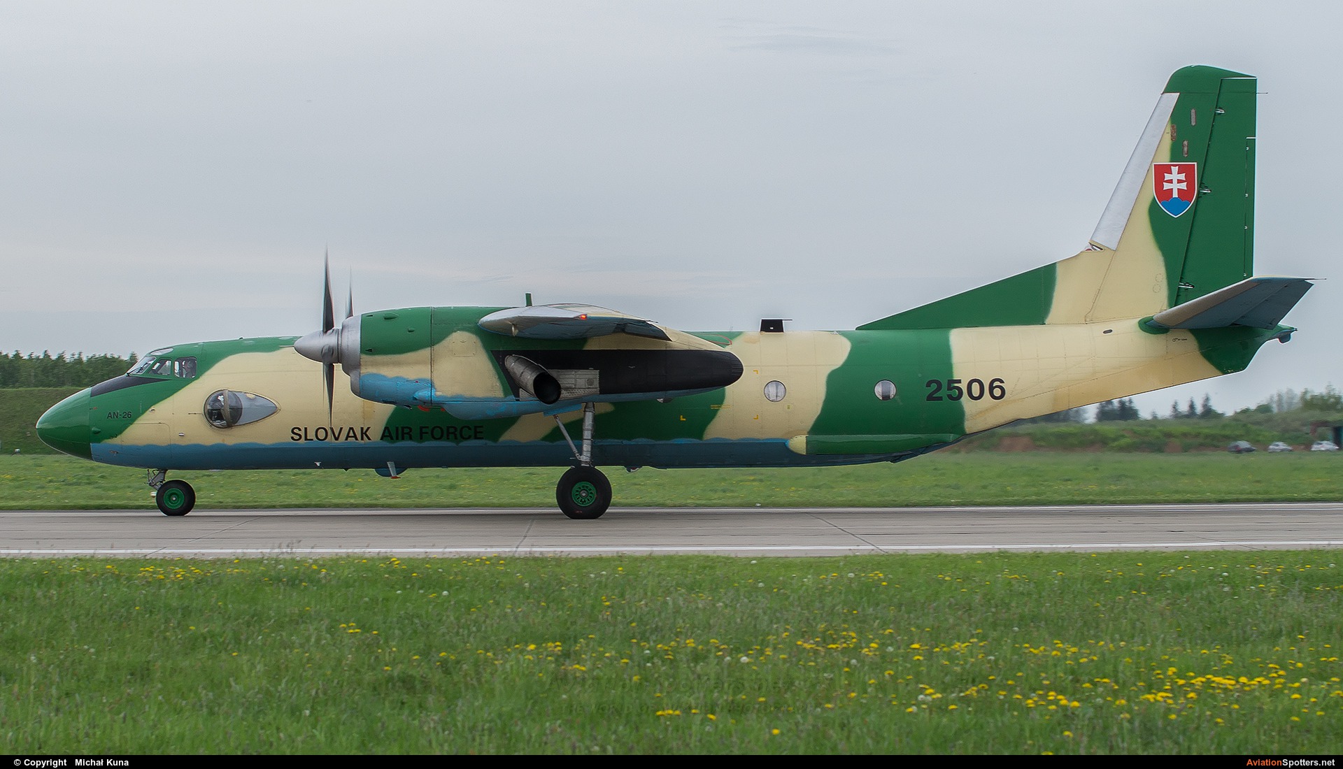 Slovakia - Air Force  -  An-26 (all models)  (2506) By Michał Kuna (big)