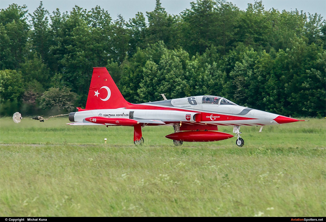 Turkey - Air Force : Turkish Stars  -  NF-5A  (71-3049) By Michał Kuna (big)