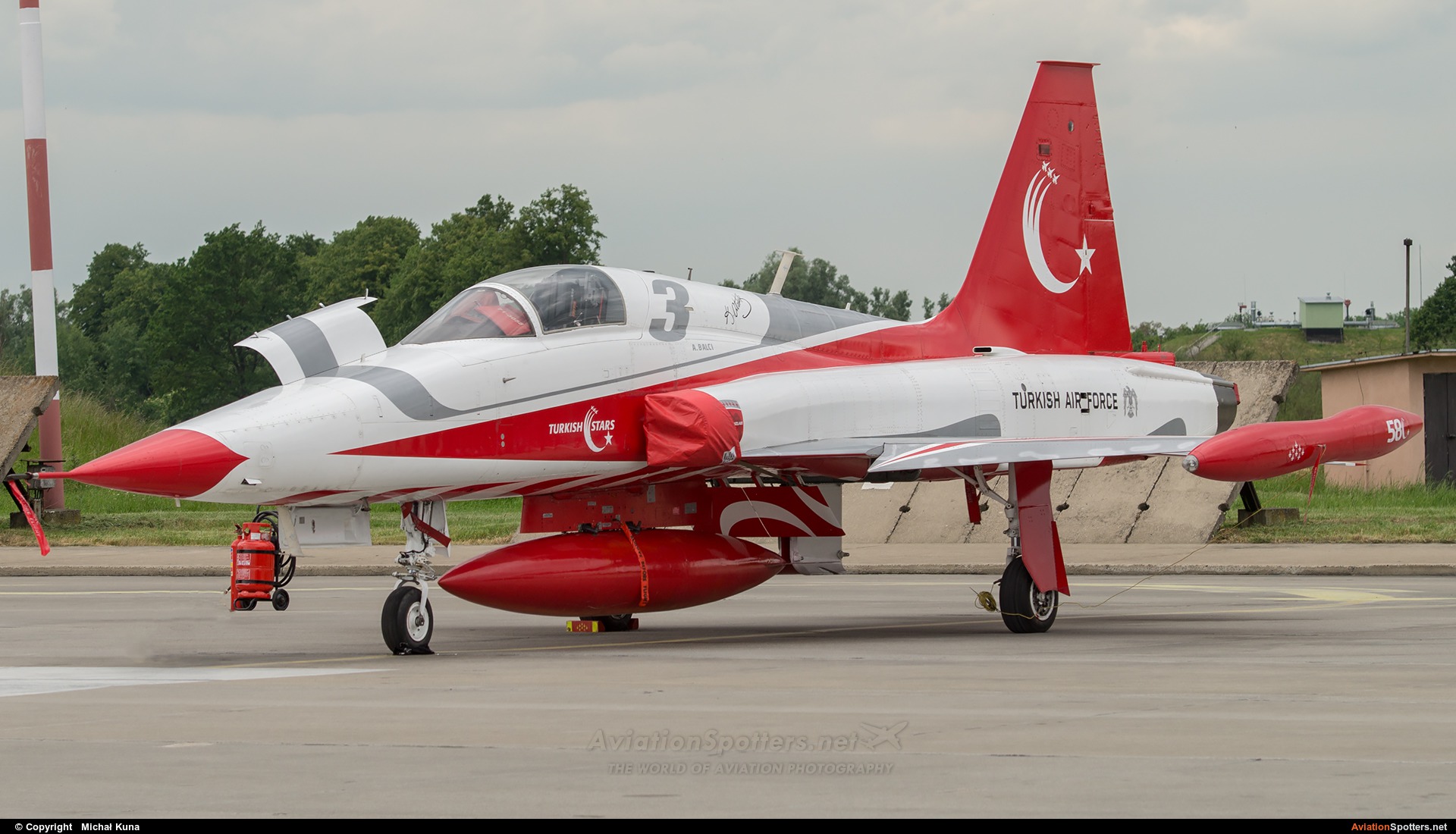 Turkey - Air Force : Turkish Stars  -  NF-5A  (70-3058) By Michał Kuna (big)