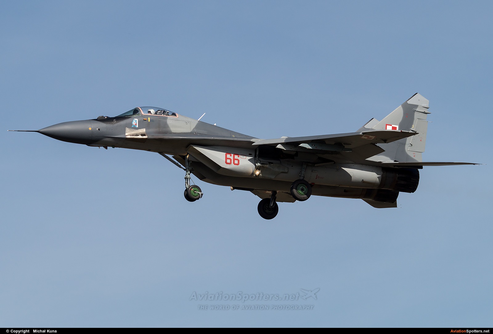 Poland - Air Force  -  MiG-29  (66) By Michał Kuna (big)