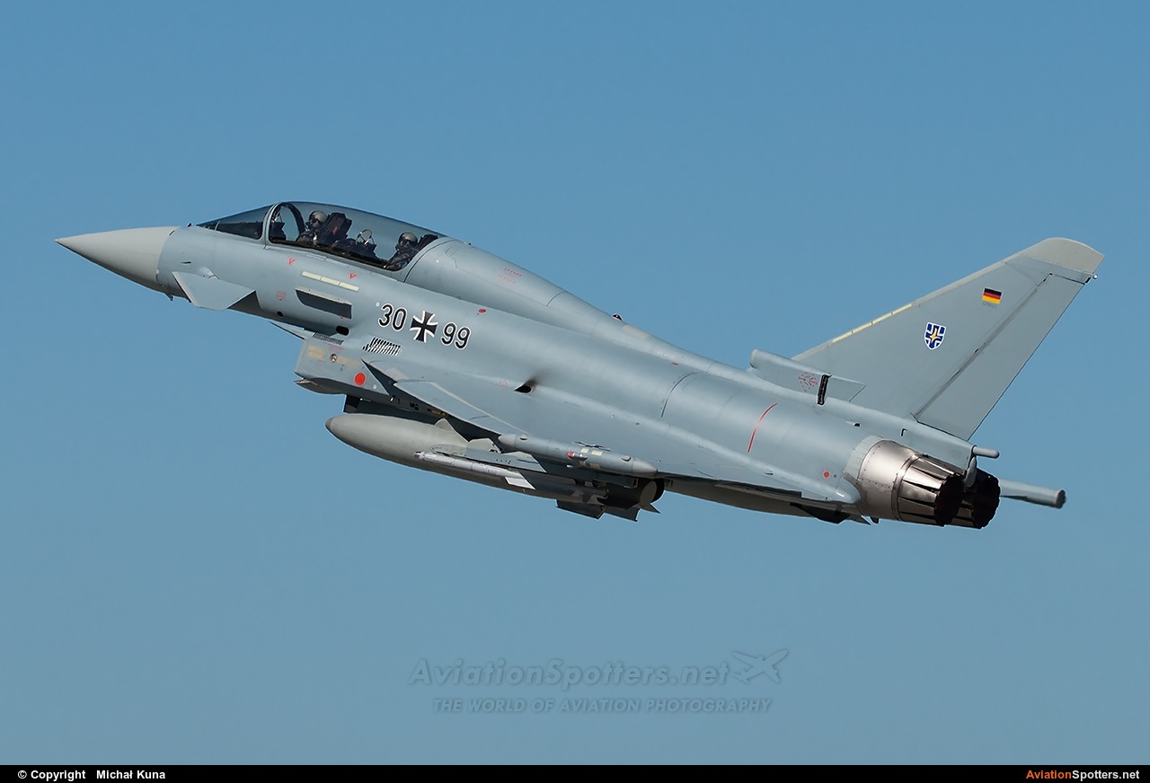 Germany - Air Force  -  EF-2000 Typhoon T  (30+99) By Michał Kuna (big)