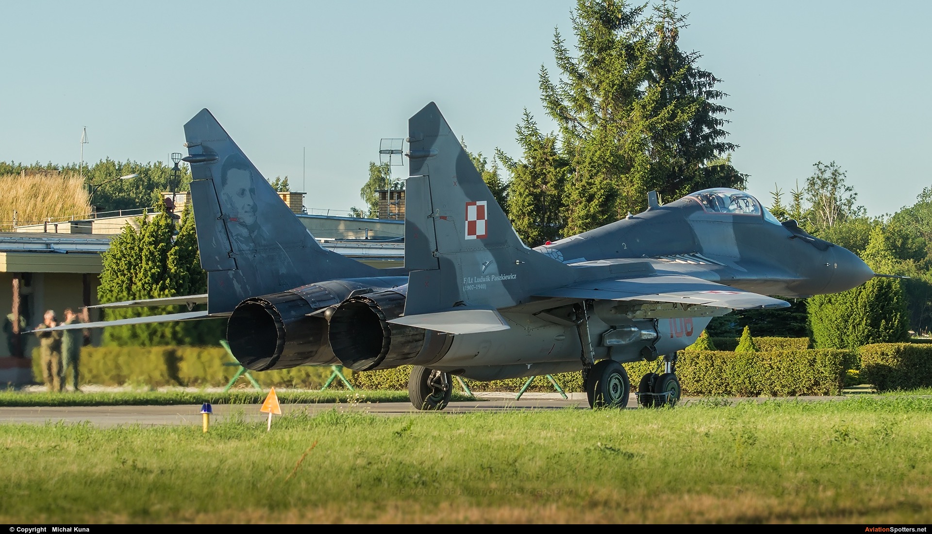 Poland - Air Force  -  MiG-29A  (108) By Michał Kuna (big)