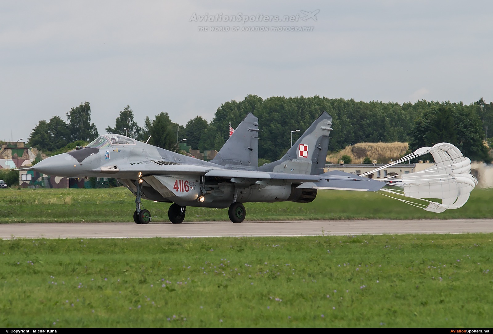 Poland - Air Force  -  MiG-29G  (4116) By Michał Kuna (big)