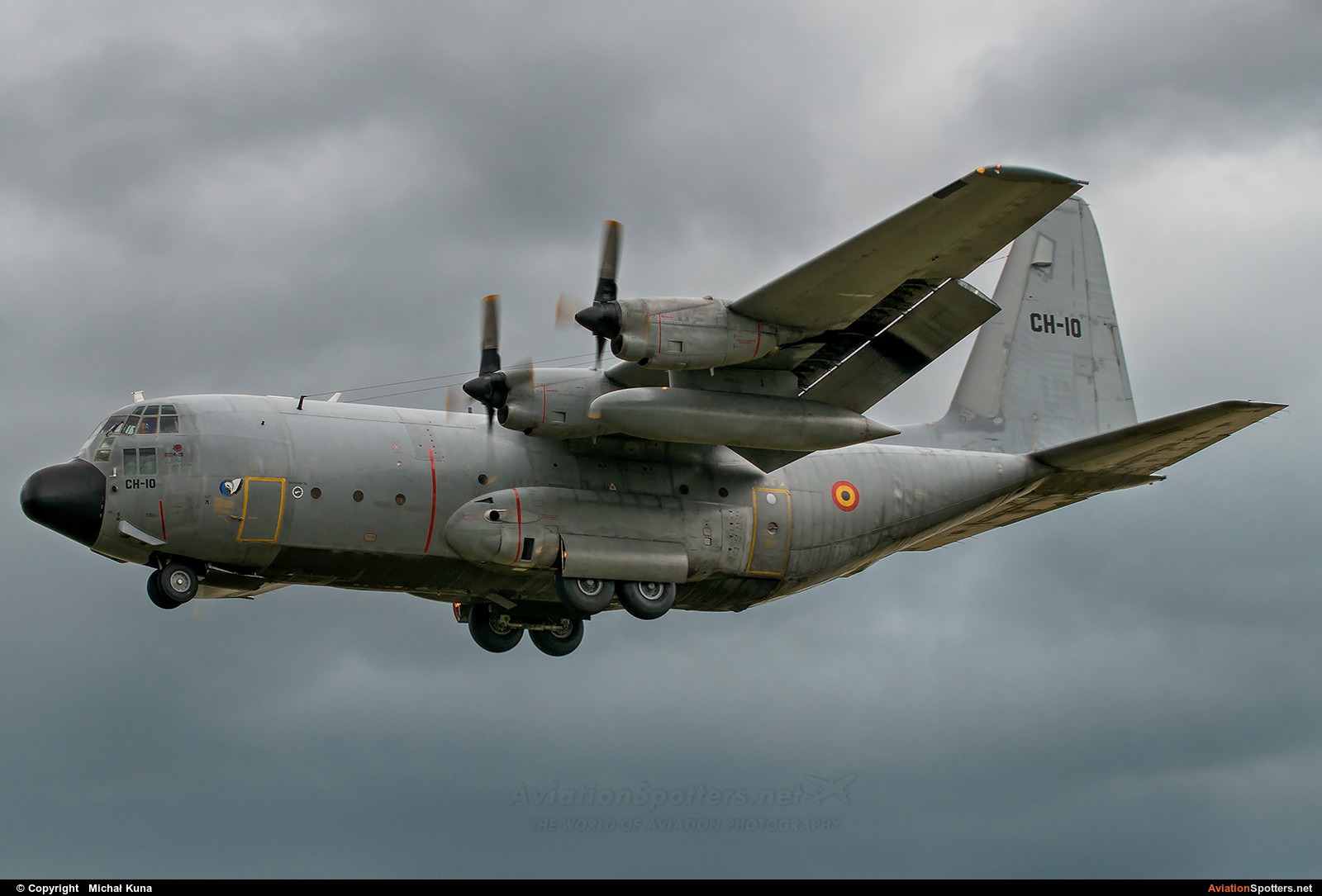 Belgium - Air Force  -  C-130H Hercules  (CH-10) By Michał Kuna (big)