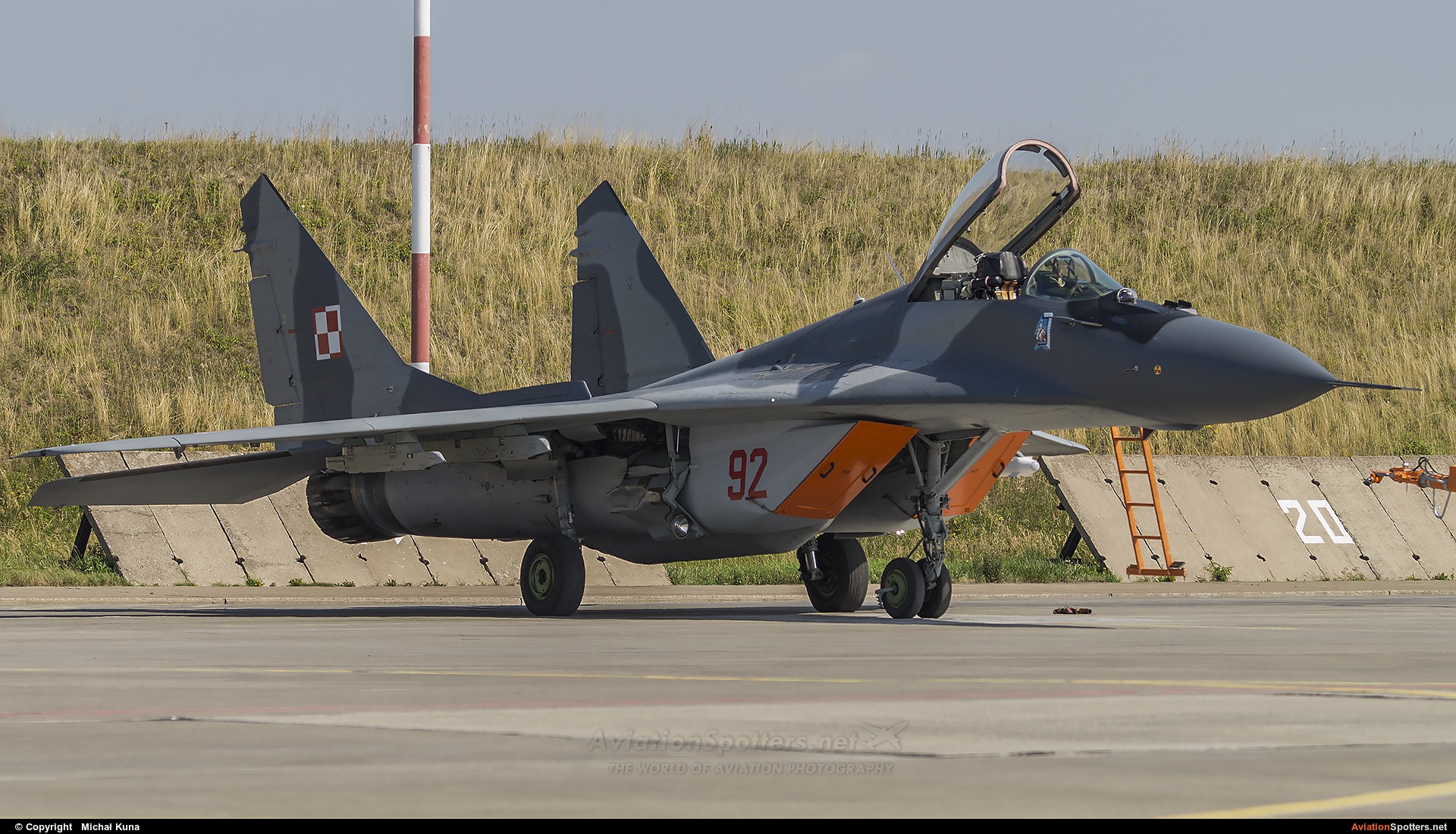 Poland - Air Force  -  MiG-29A  (92) By Michał Kuna (big)