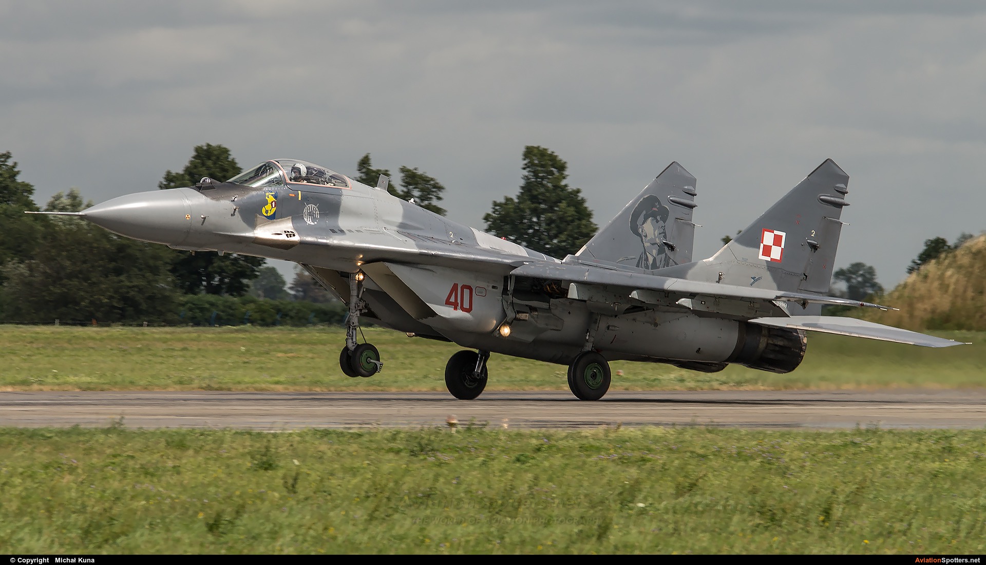 Poland - Air Force  -  MiG-29  (40) By Michał Kuna (big)