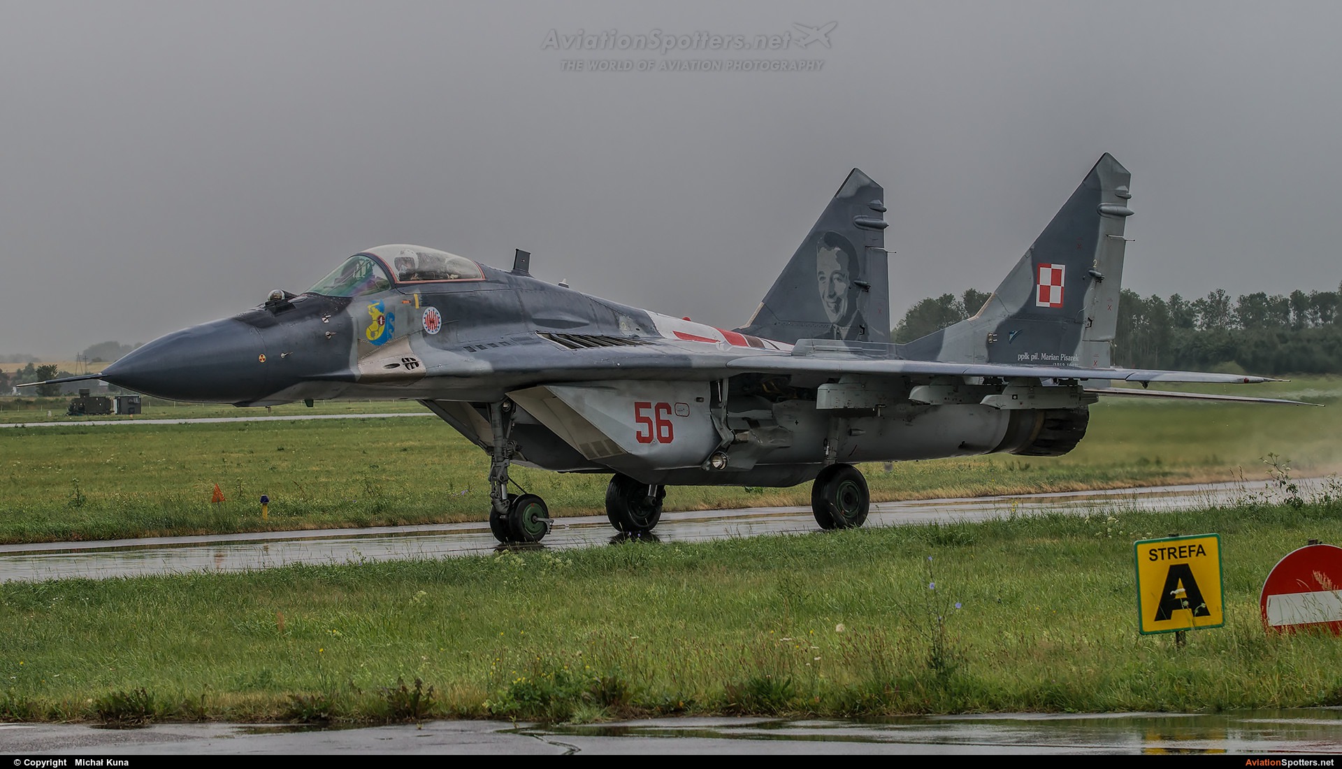 Poland - Air Force  -  MiG-29A  (56) By Michał Kuna (big)