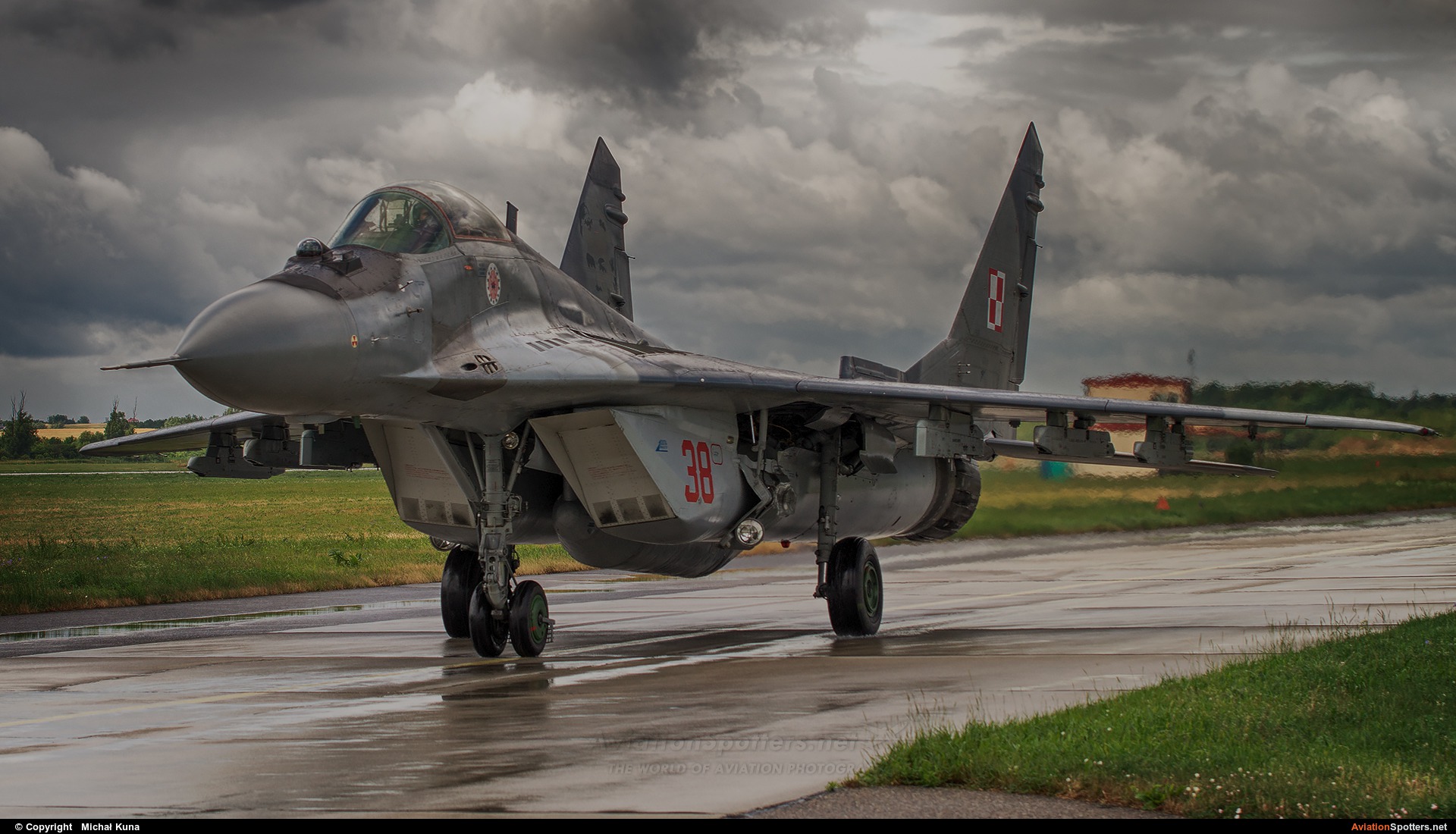 Poland - Air Force  -  MiG-29  (38) By Michał Kuna (big)