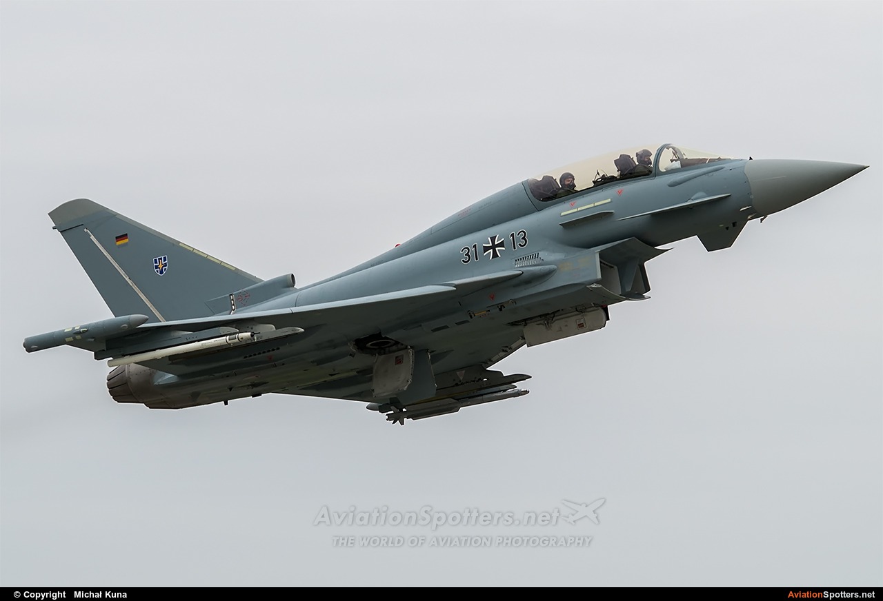 Germany - Air Force  -  EF-2000 Typhoon T  (31+13) By Michał Kuna (big)
