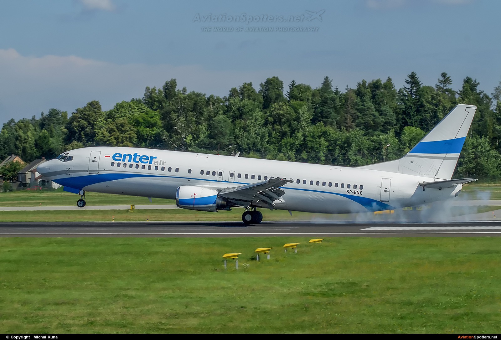 Enter Air  -  737-400  (SP-ENC) By Michał Kuna (big)