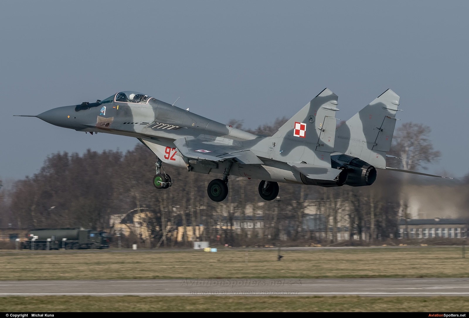 Poland - Air Force  -  MiG-29A  (92) By Michał Kuna (big)