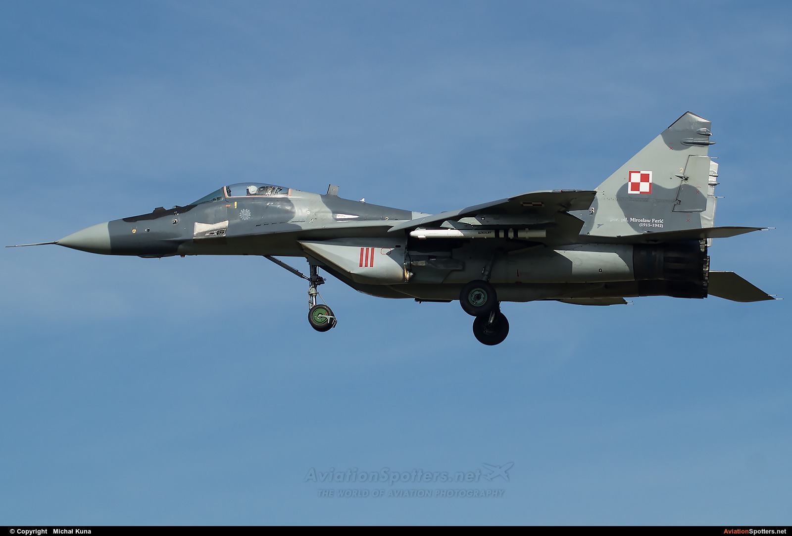 Poland - Air Force  -  MiG-29A  (111) By Michał Kuna (big)