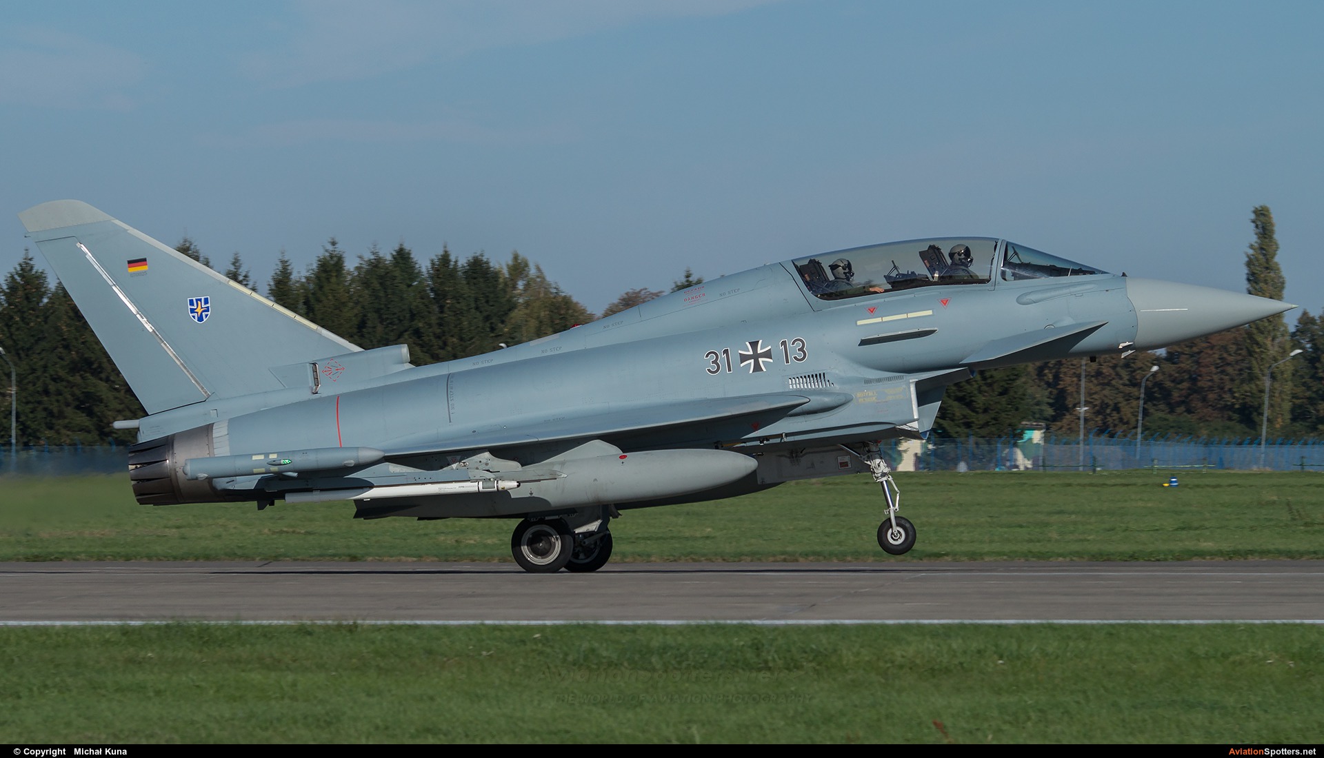 Germany - Air Force  -  EF-2000 Typhoon T  (31+13) By Michał Kuna (big)