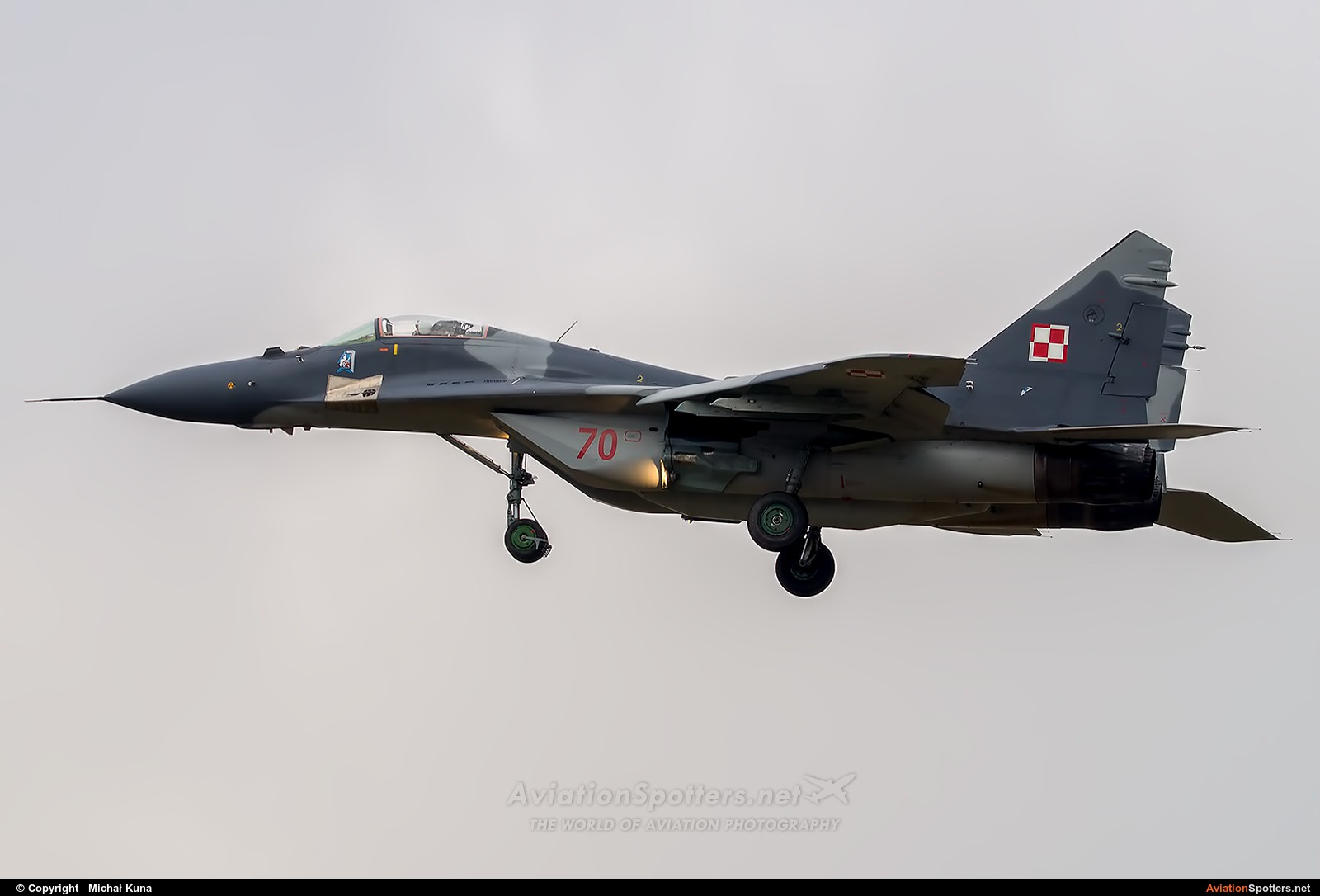 Poland - Air Force  -  MiG-29A  (70) By Michał Kuna (big)