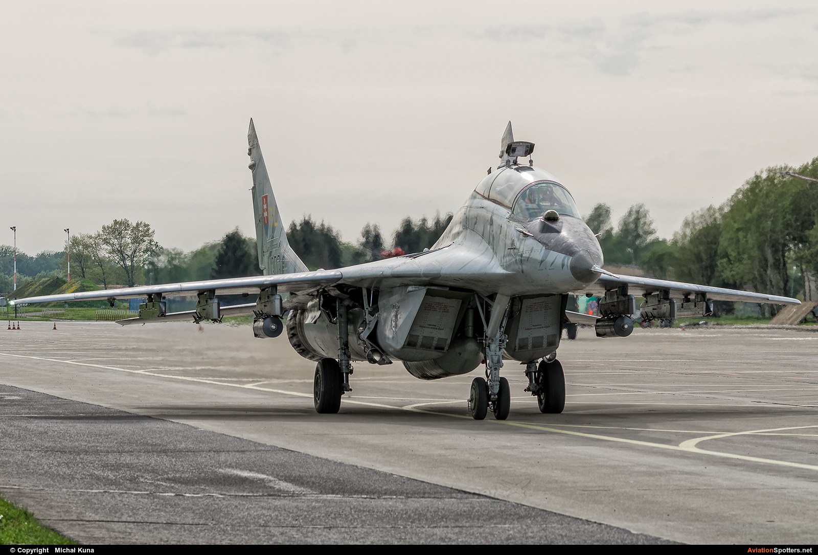Slovakia - Air Force  -  MiG-29UBS  (1303) By Michał Kuna (big)