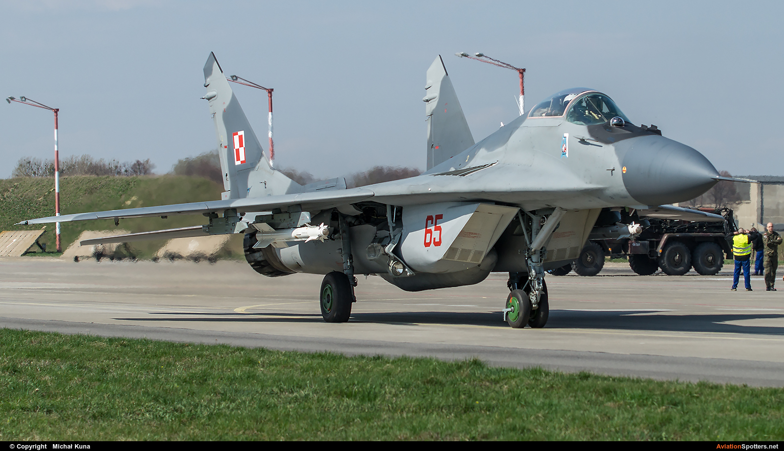 Poland - Air Force  -  MiG-29  (65) By Michał Kuna (big)